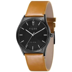 FJORD Tan Leather Watch - FJ-3029-05