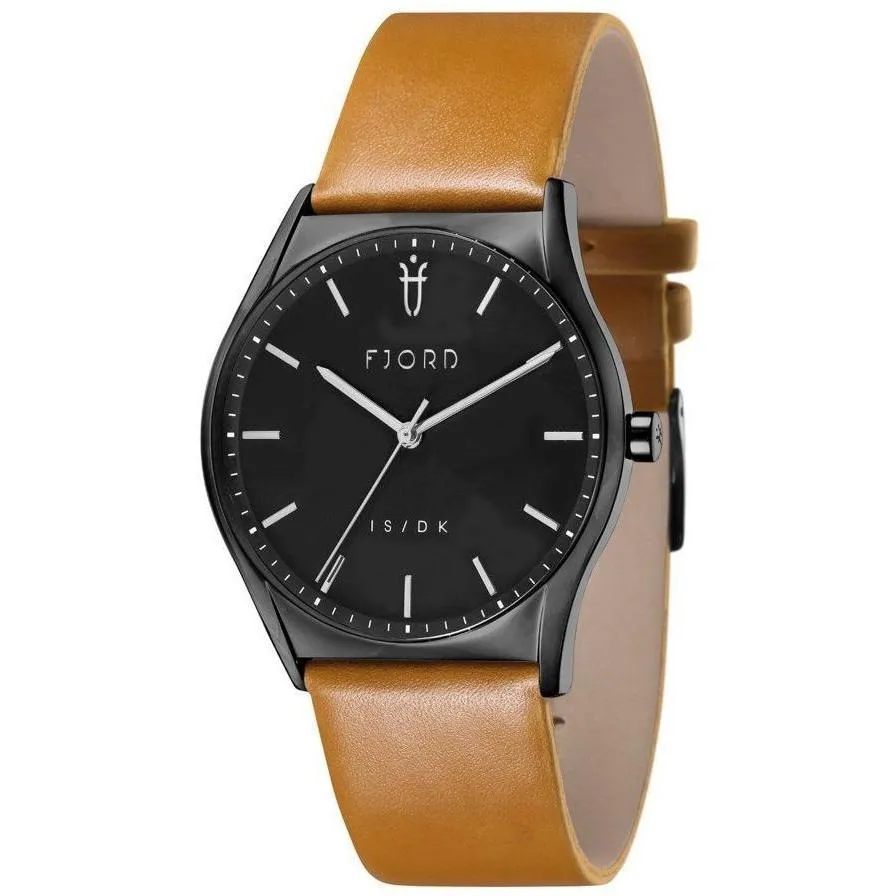 FJORD Tan Leather Watch - FJ-3029-05