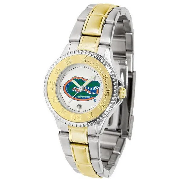Florida Gators Ladies Competitor Two-Tone Band Watch