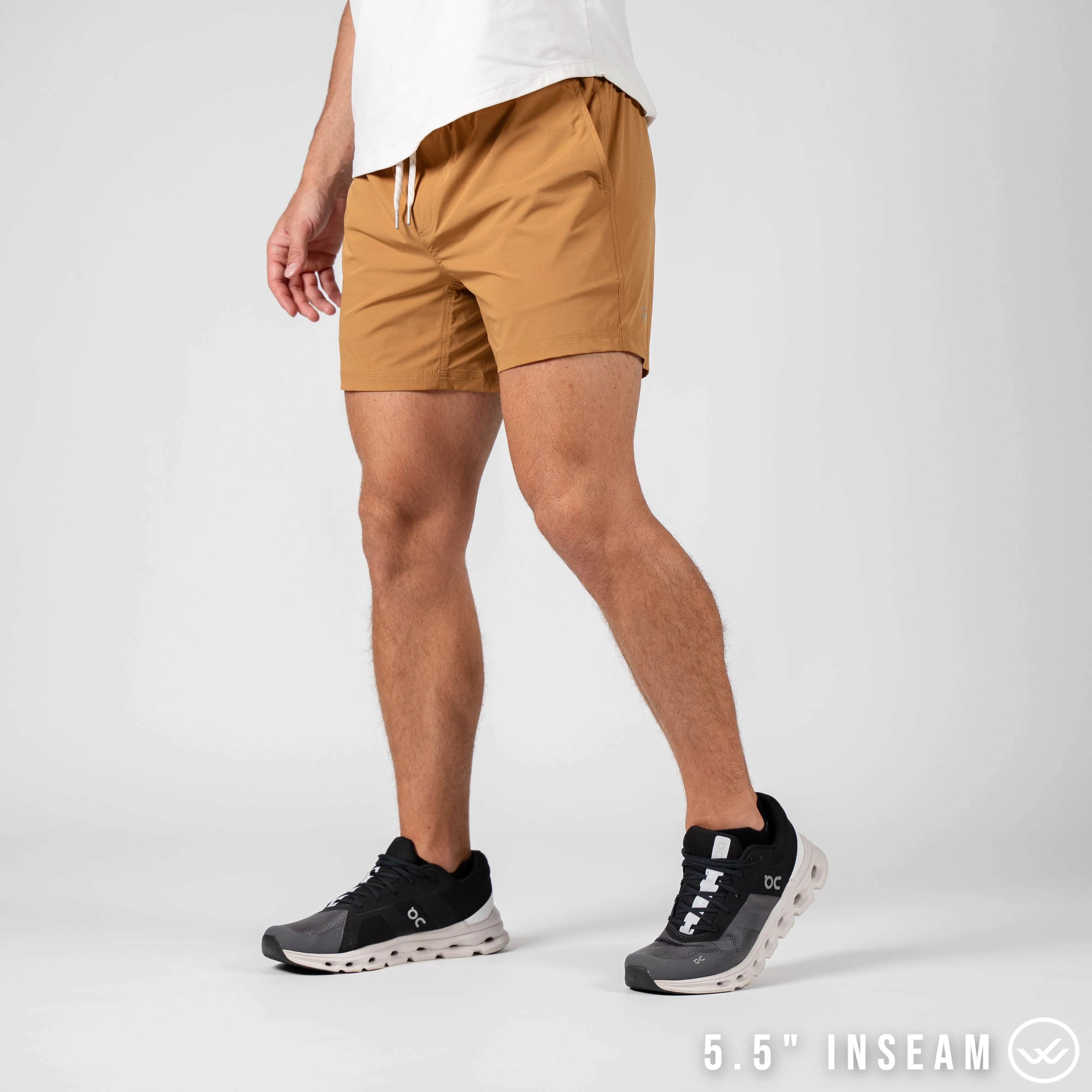 Flow 2.0 Mod Short (Athletic) - Turmeric 5.5" & 7"