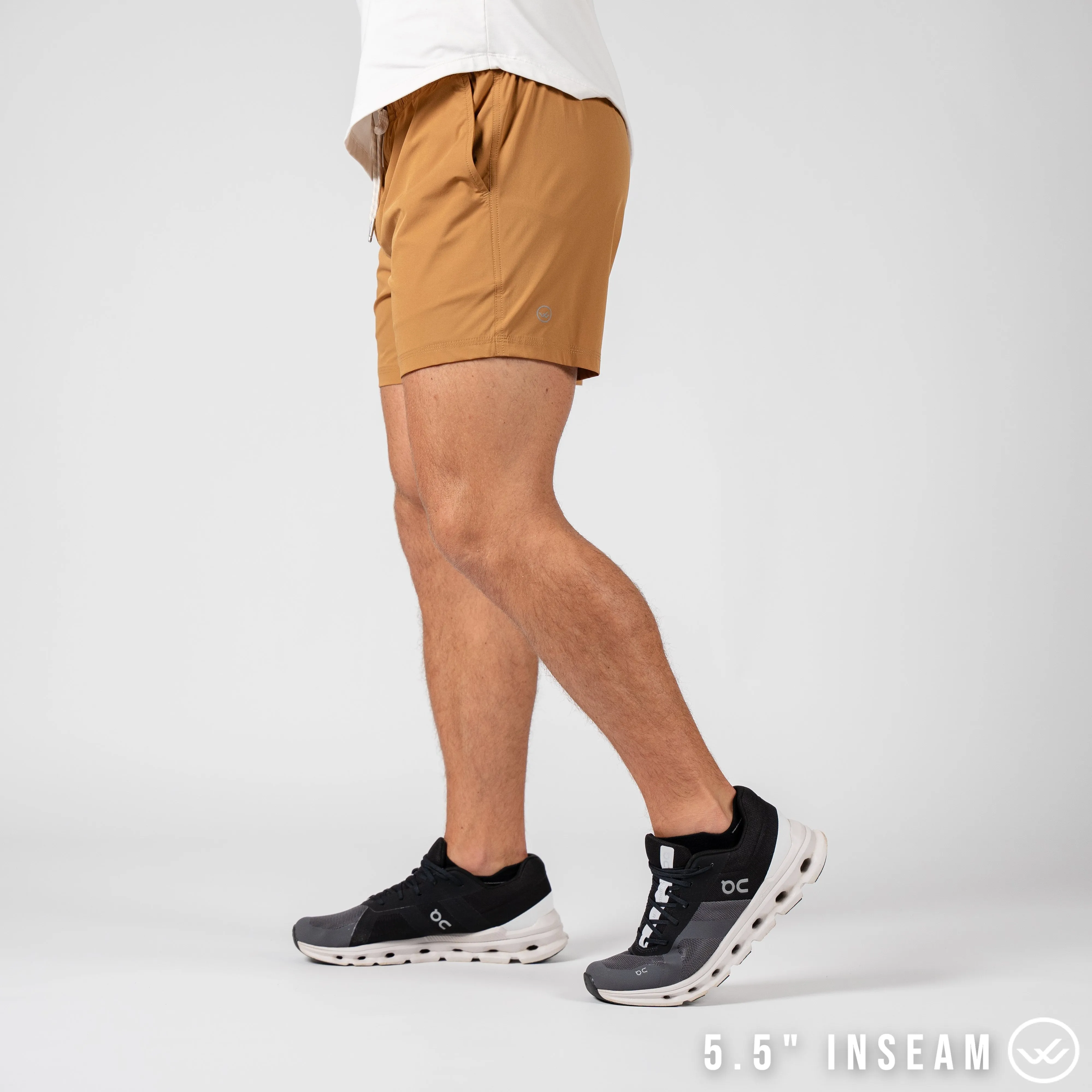 Flow 2.0 Mod Short (Athletic) - Turmeric 5.5" & 7"
