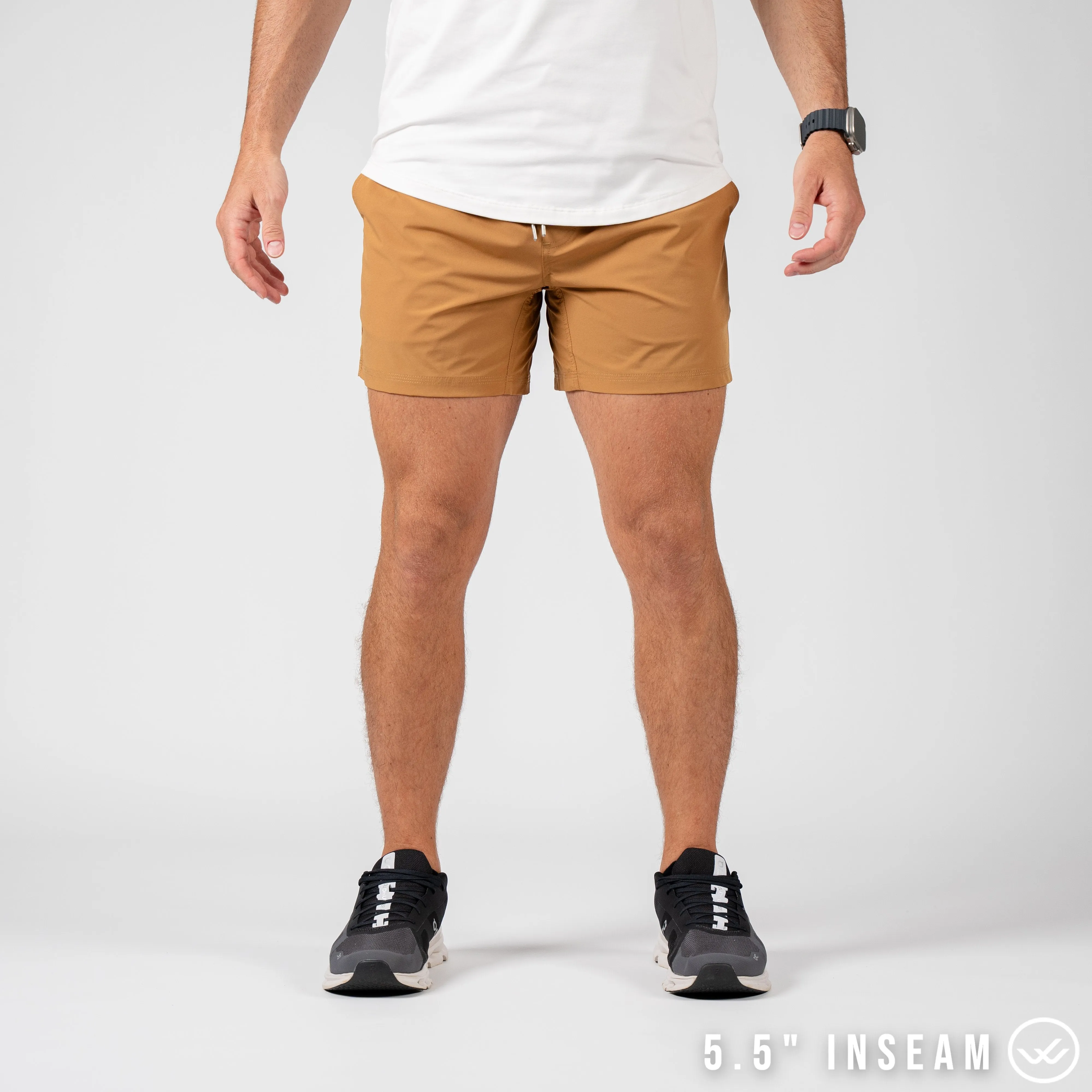 Flow 2.0 Mod Short (Athletic) - Turmeric 5.5" & 7"