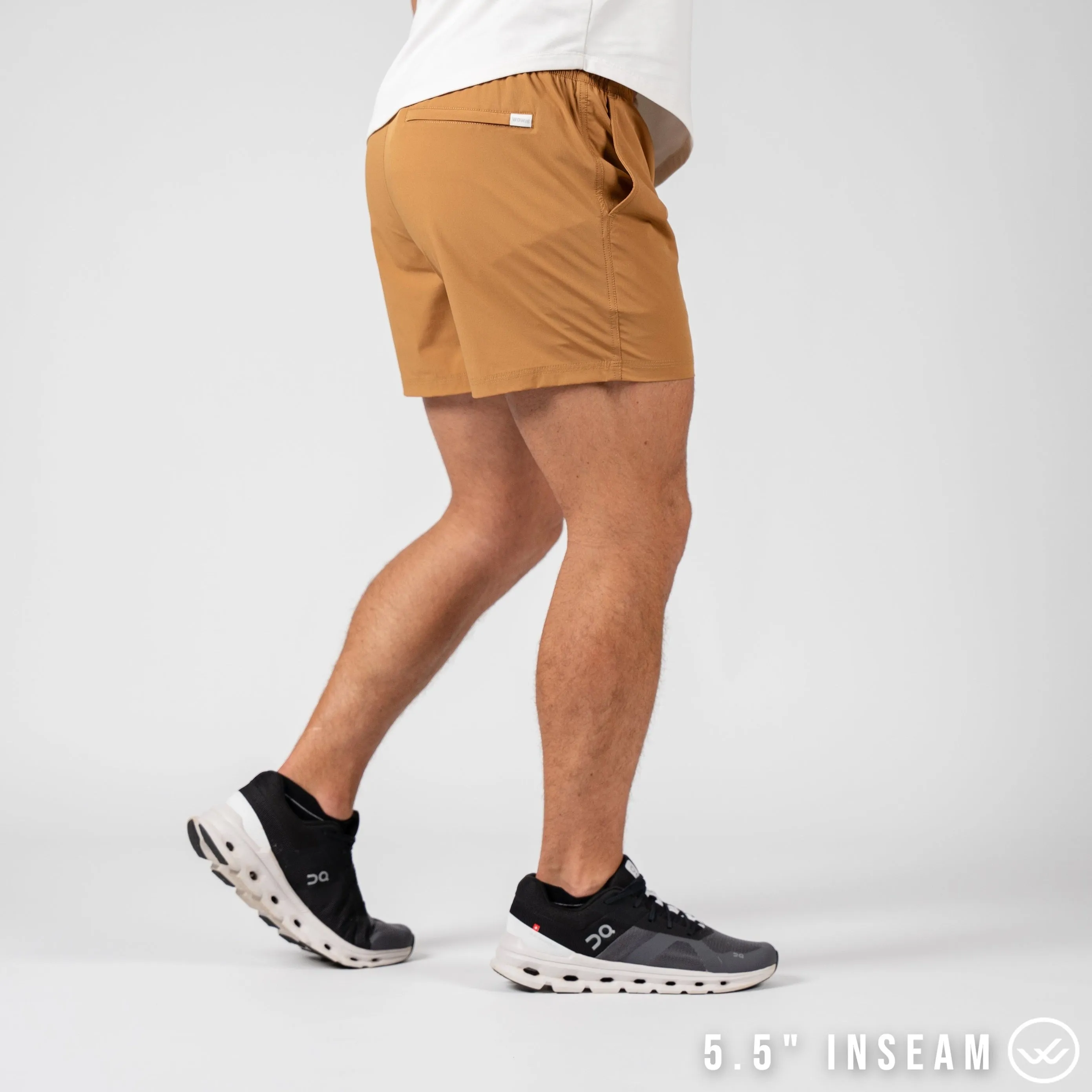 Flow 2.0 Mod Short (Athletic) - Turmeric 5.5" & 7"