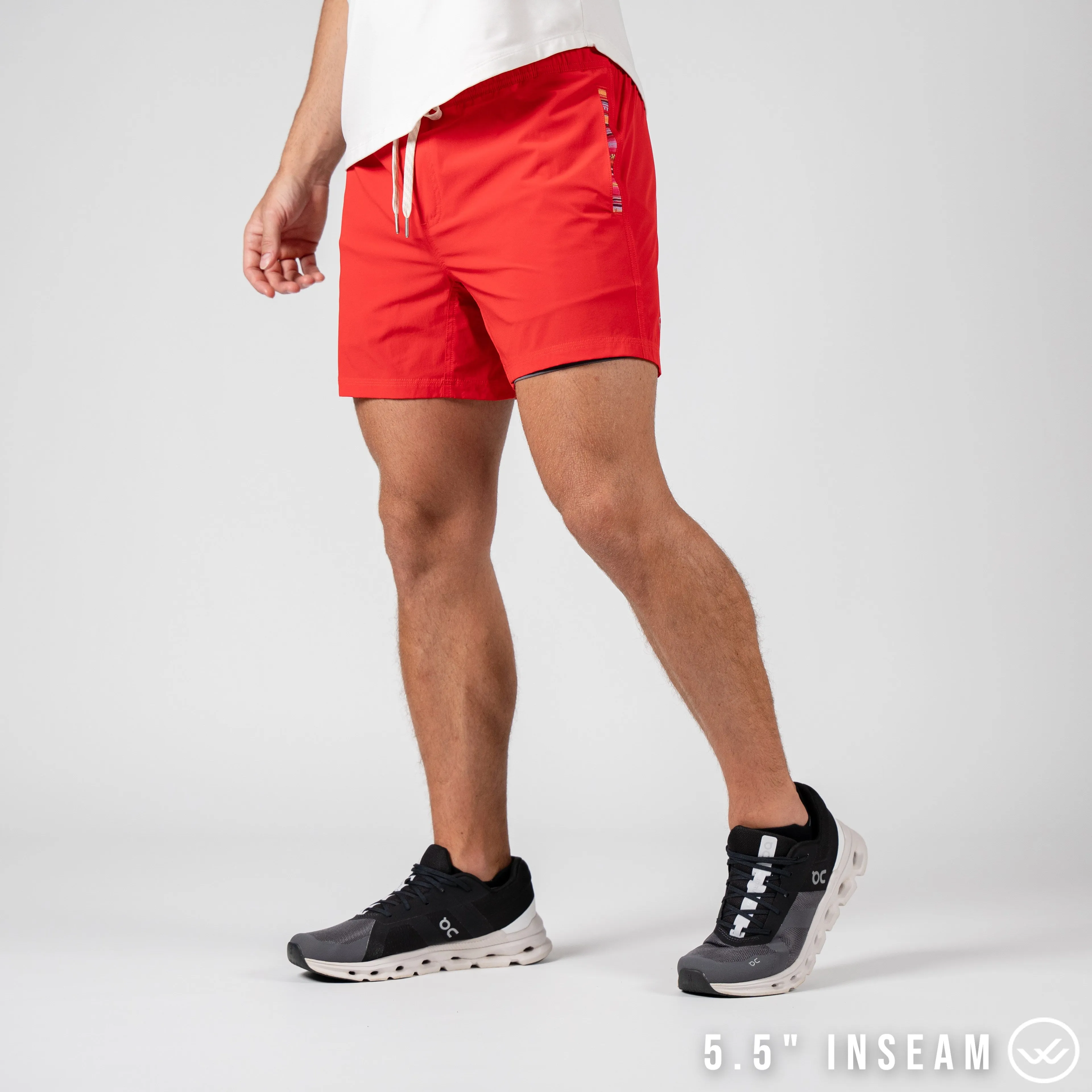 Flow 2.0 Short (Athletic) - Fire 5.5" & 7"