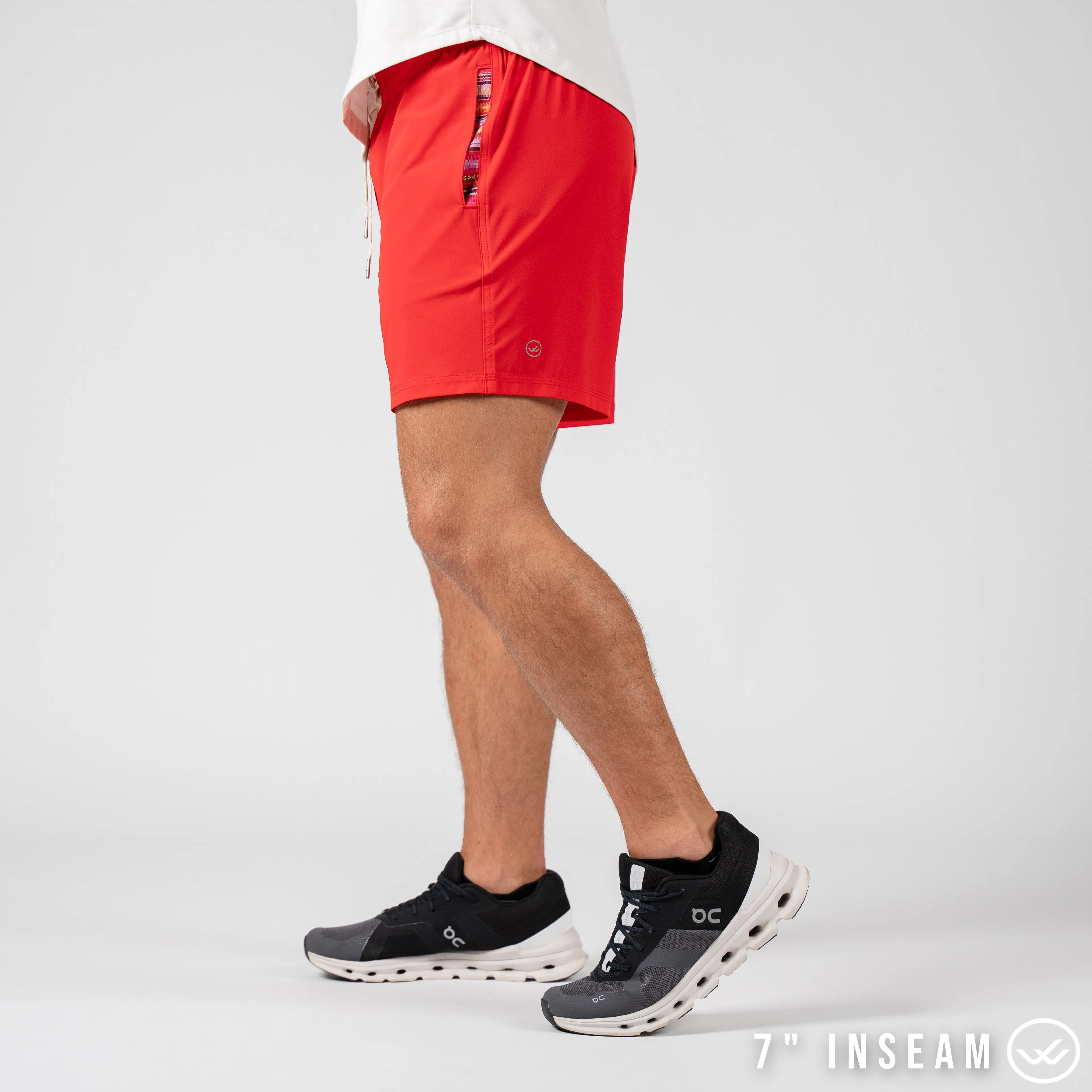 Flow 2.0 Short (Athletic) - Fire 5.5" & 7"