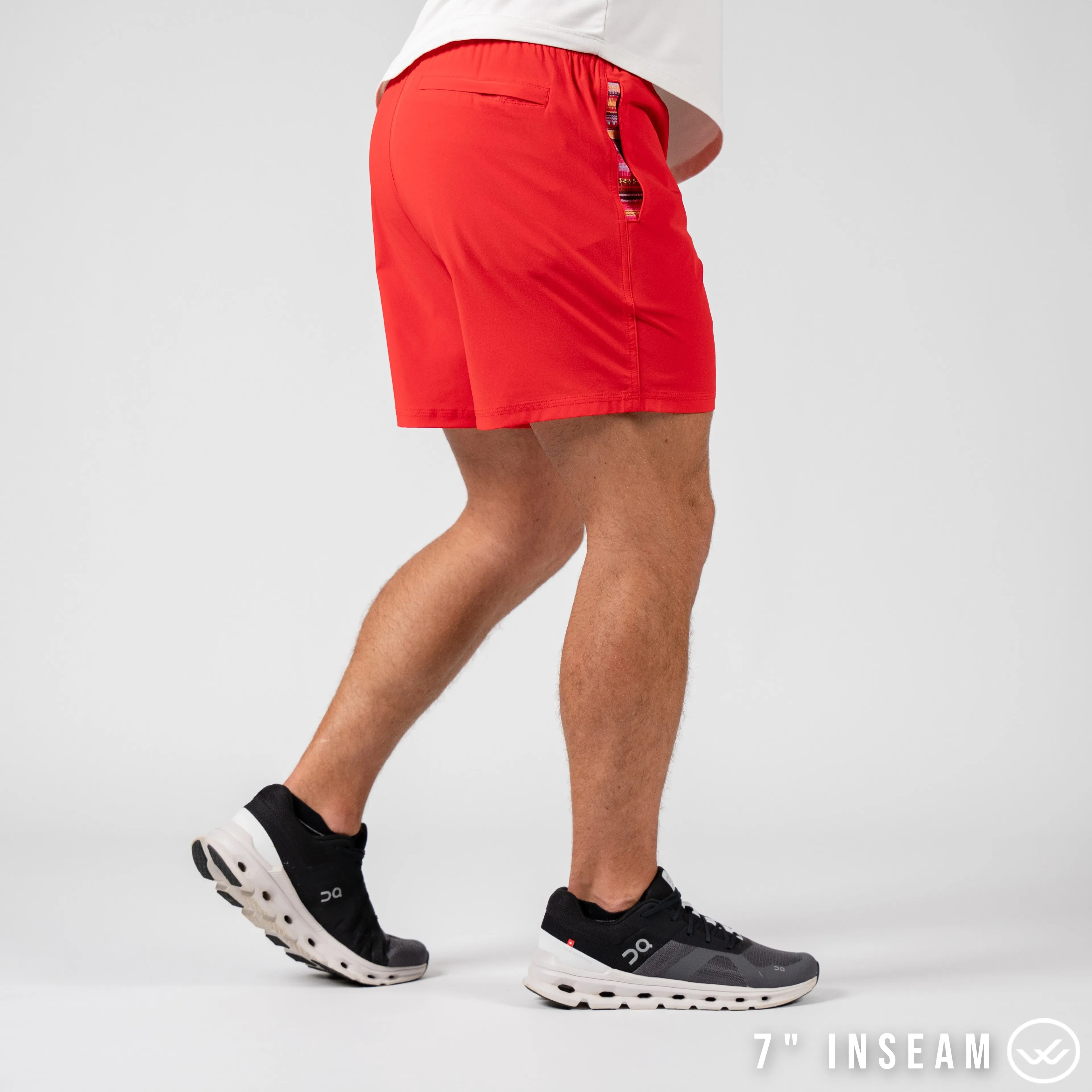 Flow 2.0 Short (Athletic) - Fire 5.5" & 7"