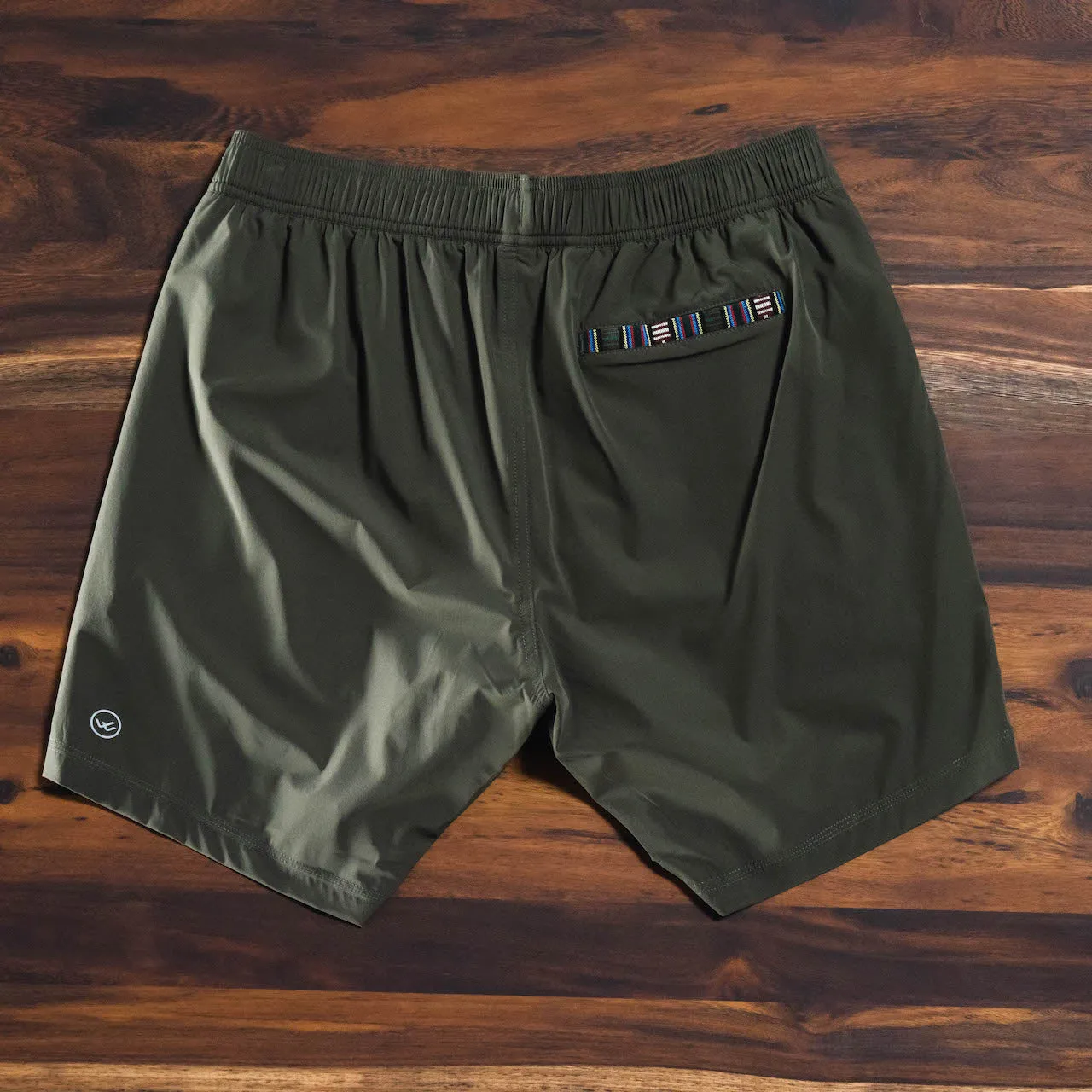 Flow Short (Athletic) - Olive 5.5" & 7" - Linerless