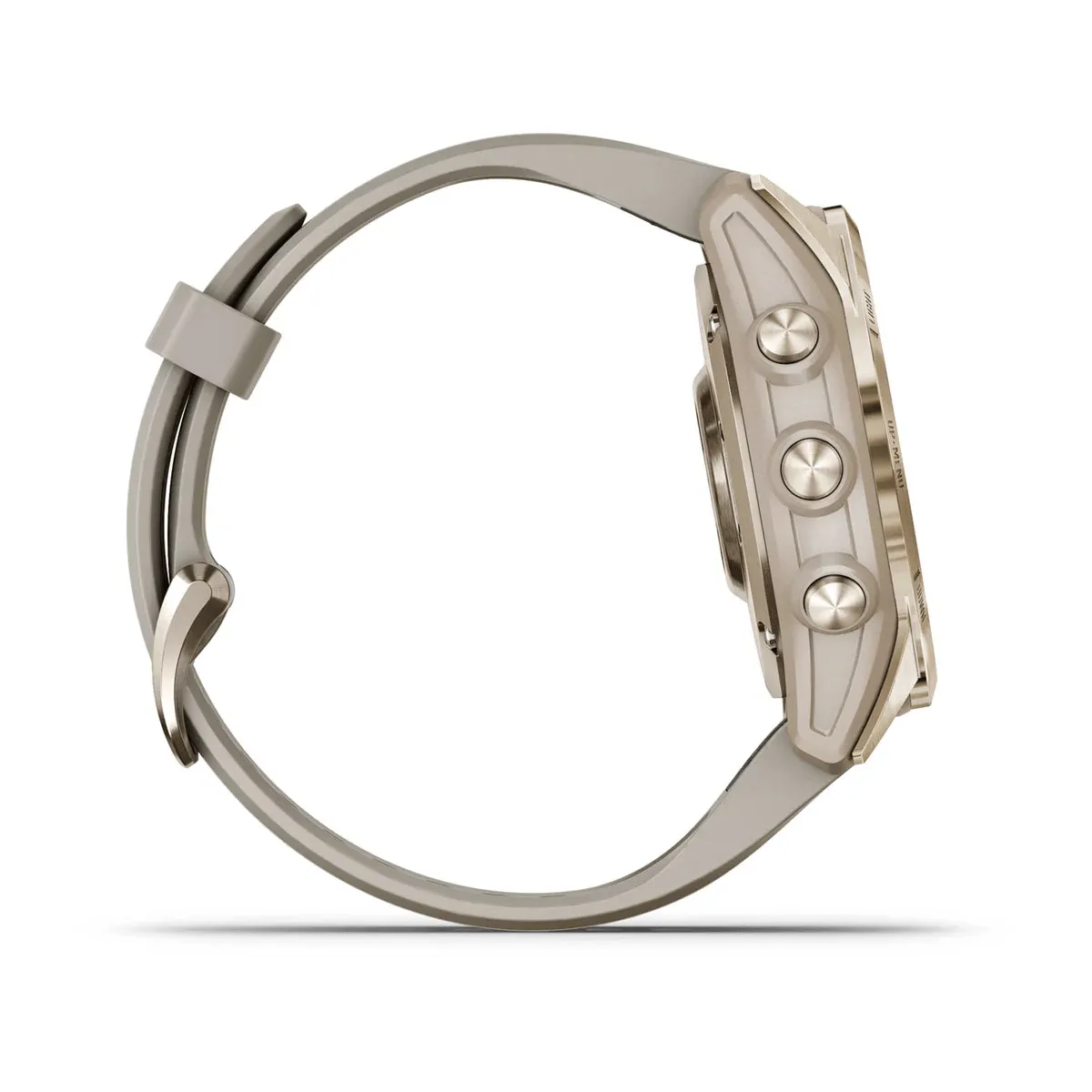 fēnix® 7S – Sapphire Solar Edition - Cream Gold Titanium with Light Sand Band - 010-02539-22