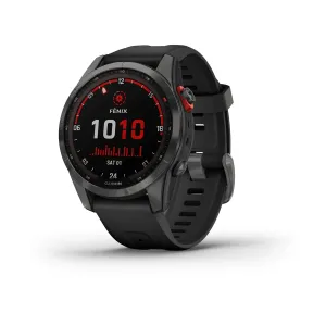 fēnix® 7S – Solar Edition - Slate Gray with Black Band - 010-02539-13
