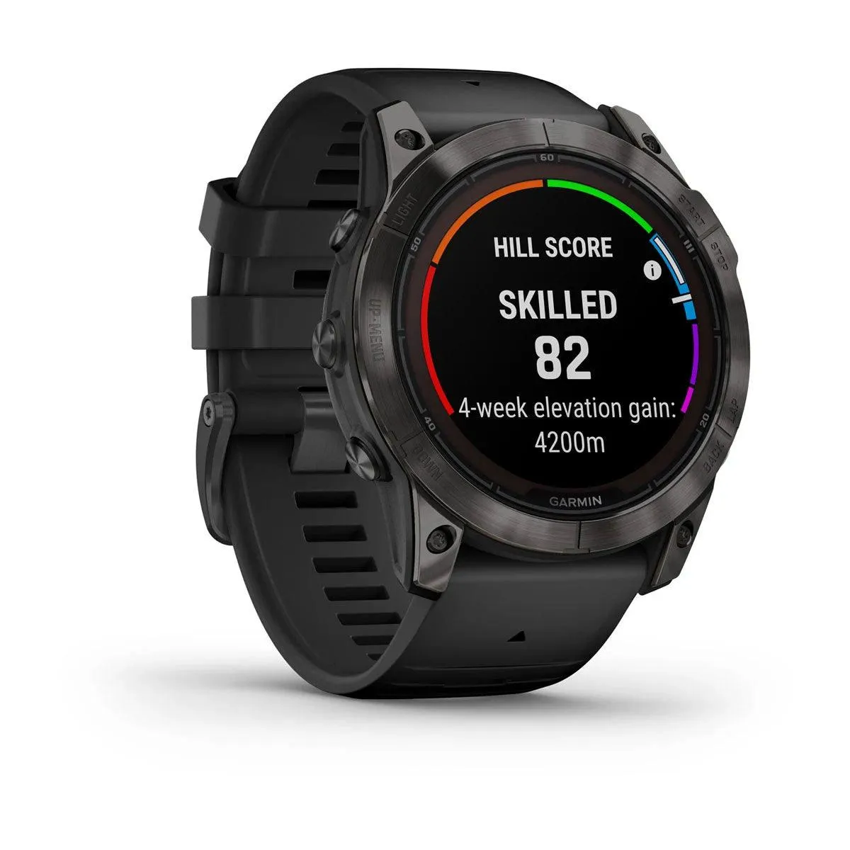 fēnix® 7X Pro – Sapphire Solar Edition - Carbon Gray DLC Titanium with Black Band - 010-02778-12