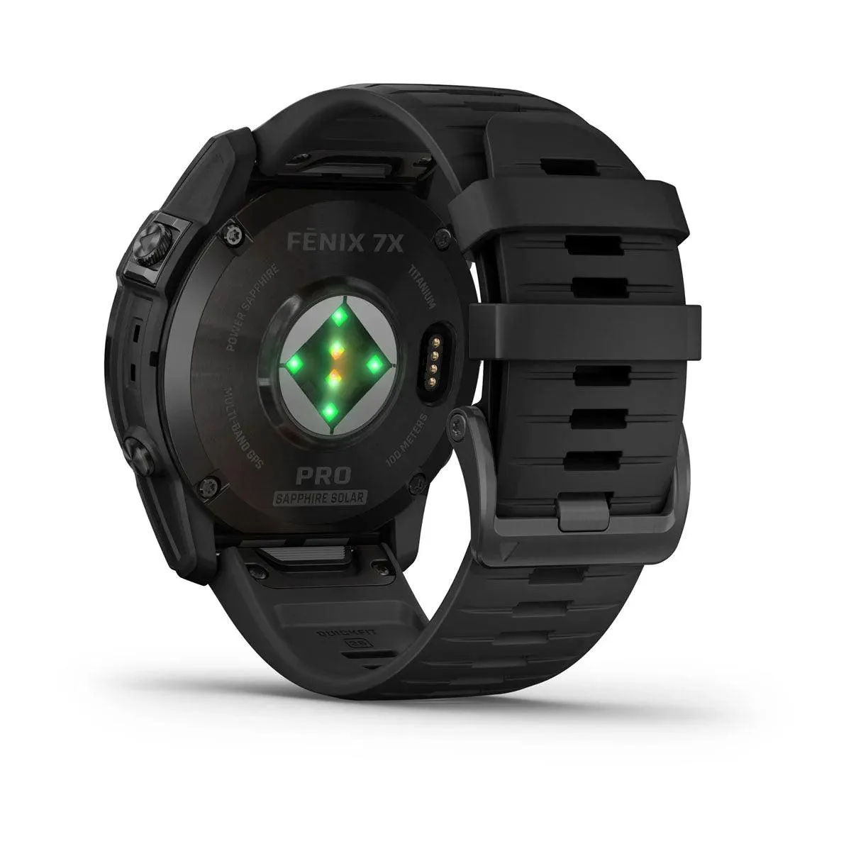 fēnix® 7X Pro – Sapphire Solar Edition - Carbon Gray DLC Titanium with Black Band - 010-02778-12