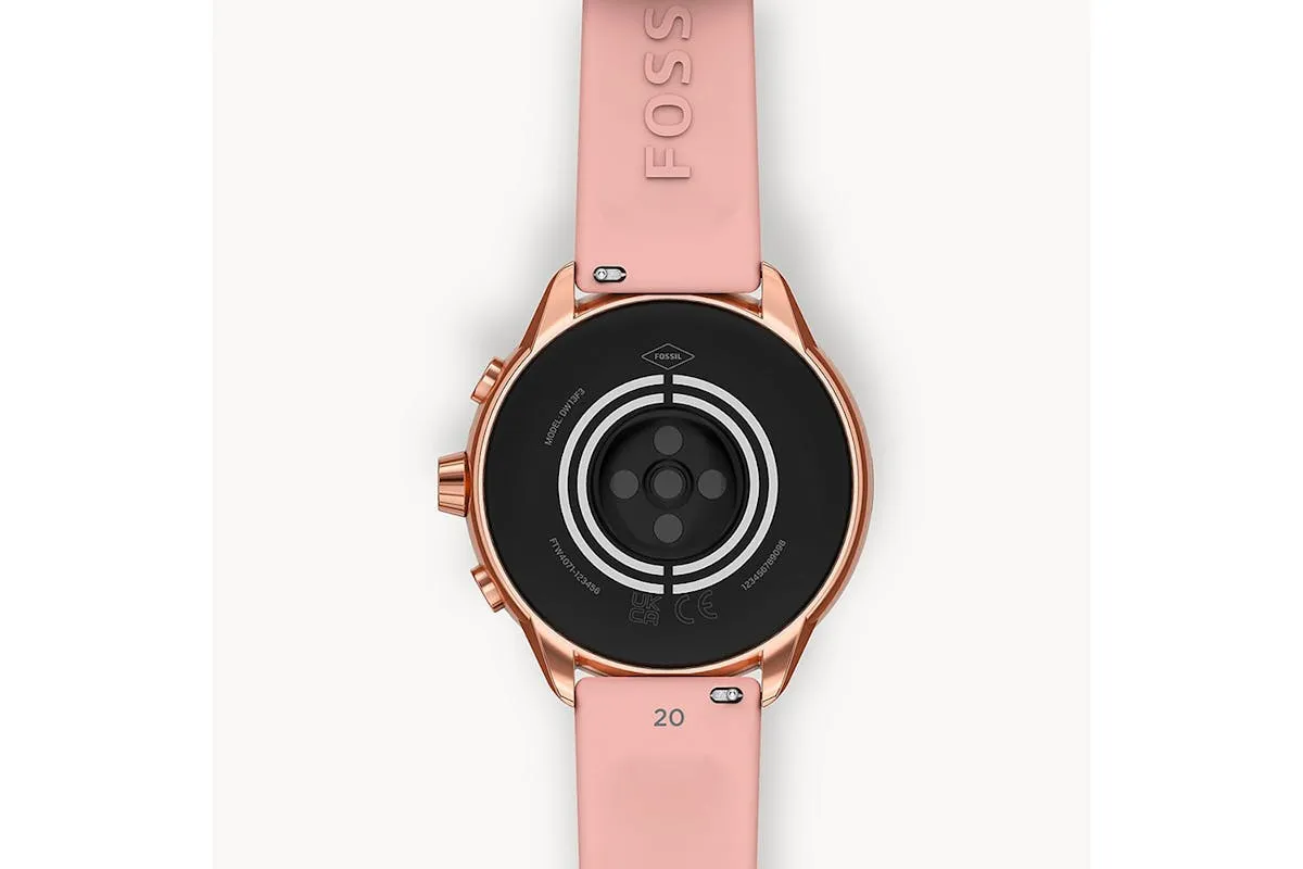 Fossil Gen 6 Wellness Edition Smartwatch | Blush Silicone