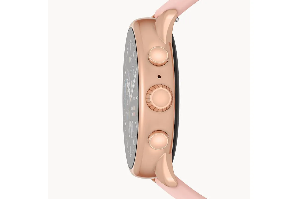 Fossil Gen 6 Wellness Edition Smartwatch | Blush Silicone
