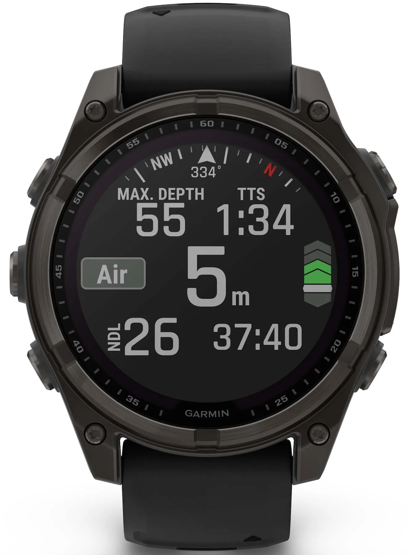 Garmin Fenix 8 47mm Sapphire Solar Carbon Grey DLC Titanium Black Pebble Grey Silicone