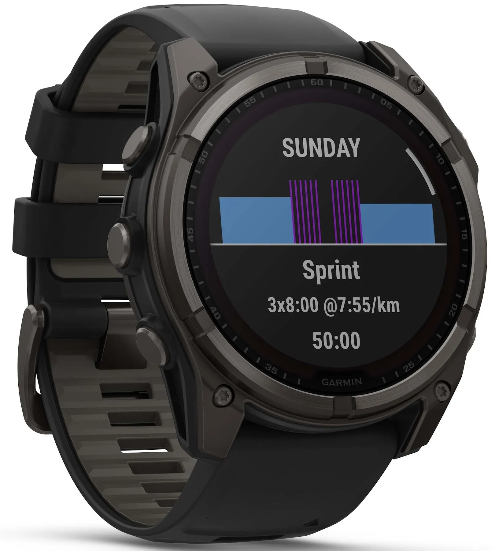 Garmin Fenix 8 51mm Sapphire Solar Carbon Grey DLC Titanium Black Pebble Grey Silicone