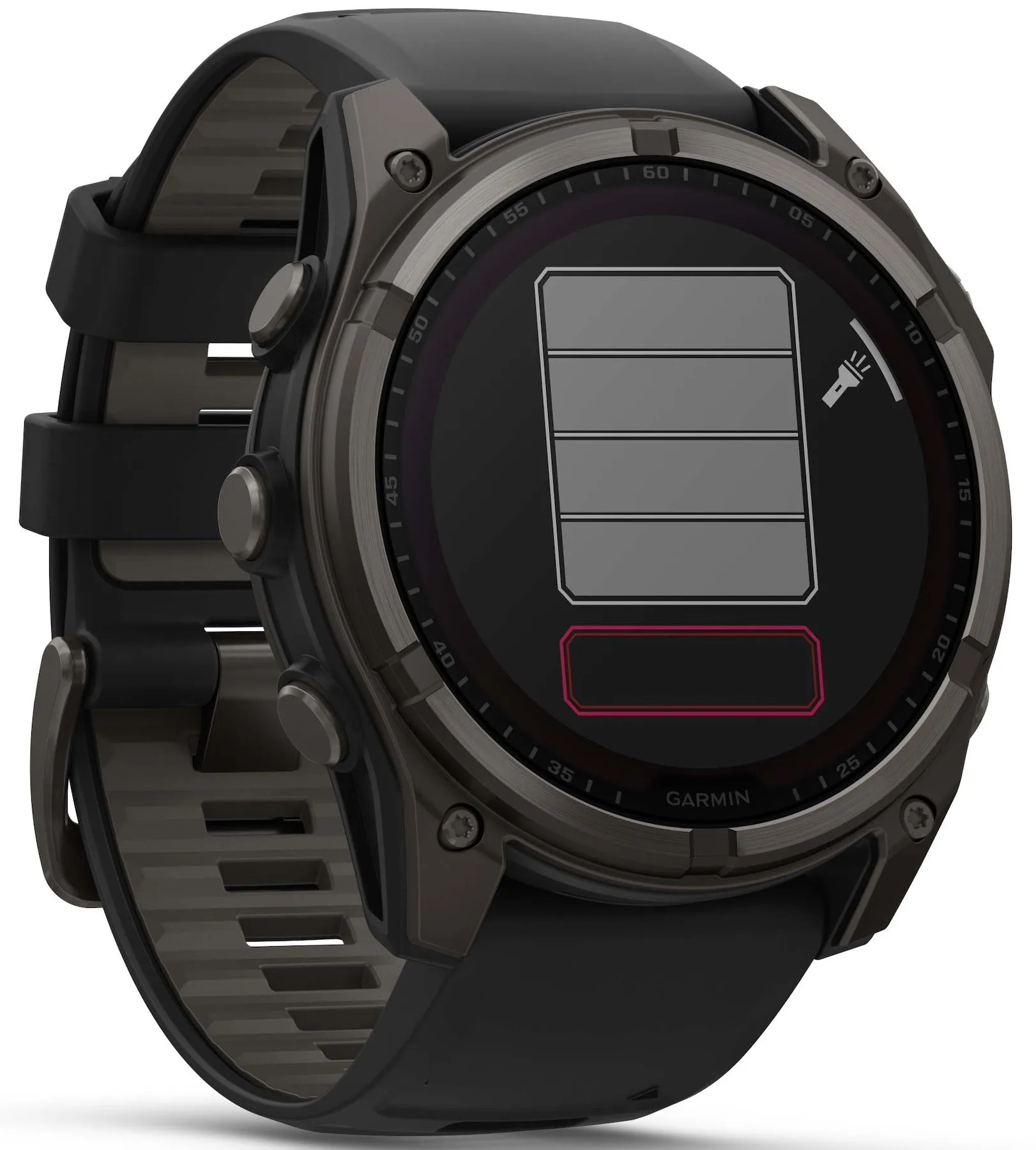 Garmin Fenix 8 51mm Sapphire Solar Carbon Grey DLC Titanium Black Pebble Grey Silicone