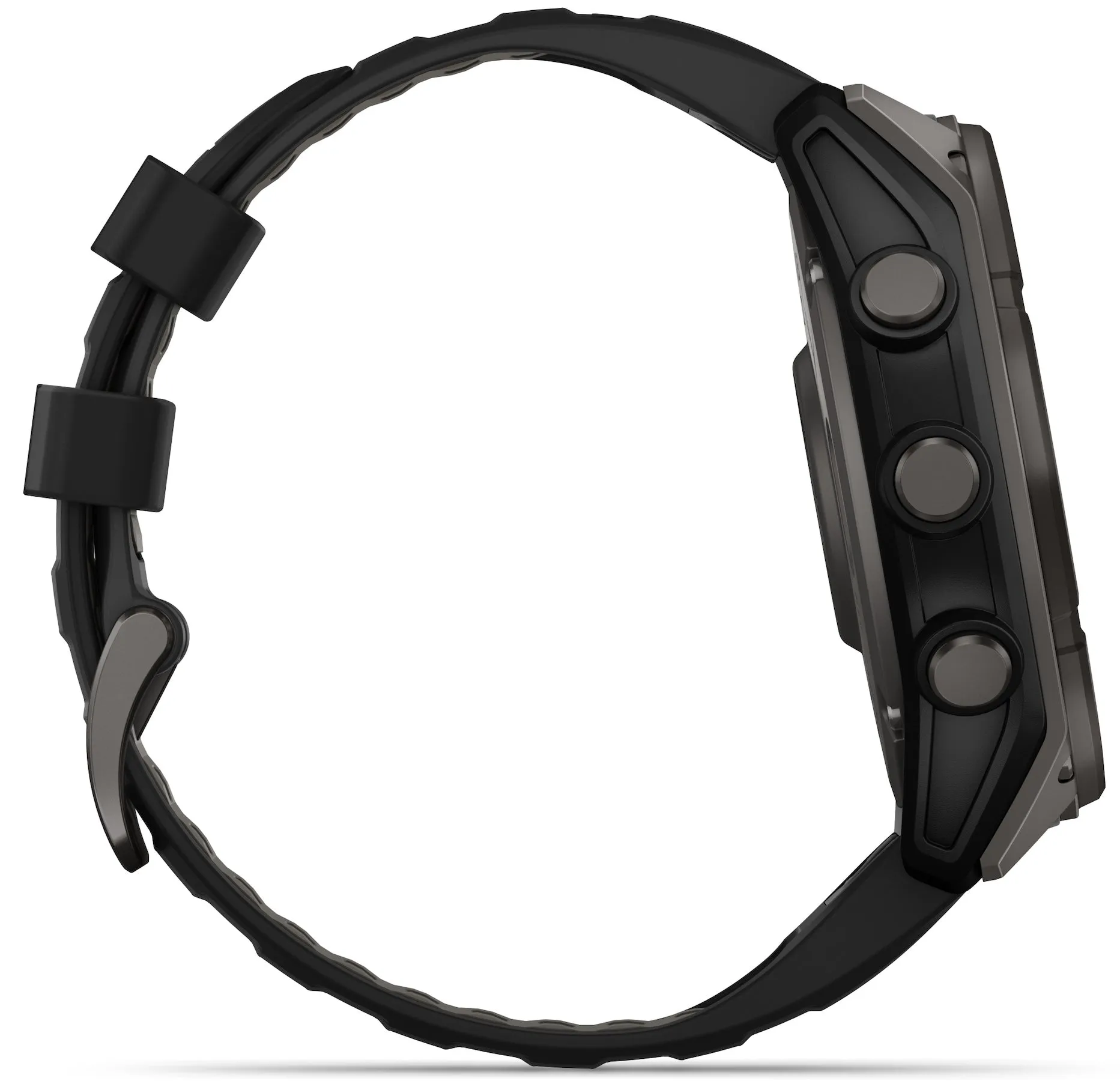 Garmin Fenix 8 51mm Sapphire Solar Carbon Grey DLC Titanium Black Pebble Grey Silicone