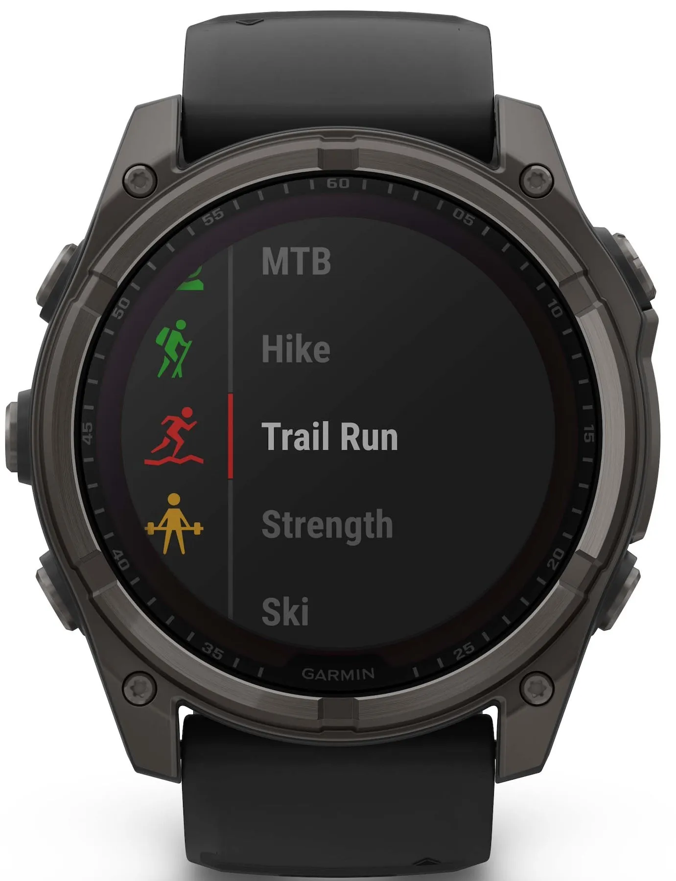 Garmin Fenix 8 51mm Sapphire Solar Carbon Grey DLC Titanium Black Pebble Grey Silicone