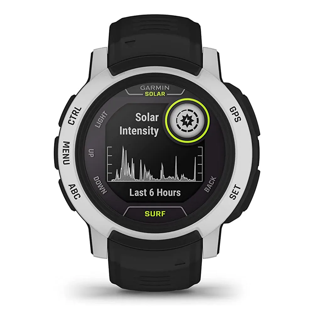 Garmin Instinct 2 Solar - Surf Edition Bells Beach Silicone Band Solar Charging Capabilities Rugged Outdoor Watch - 010-02627-15
