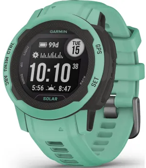 Garmin Instinct 2S Solar GPS Neo Tropic Smartwatch