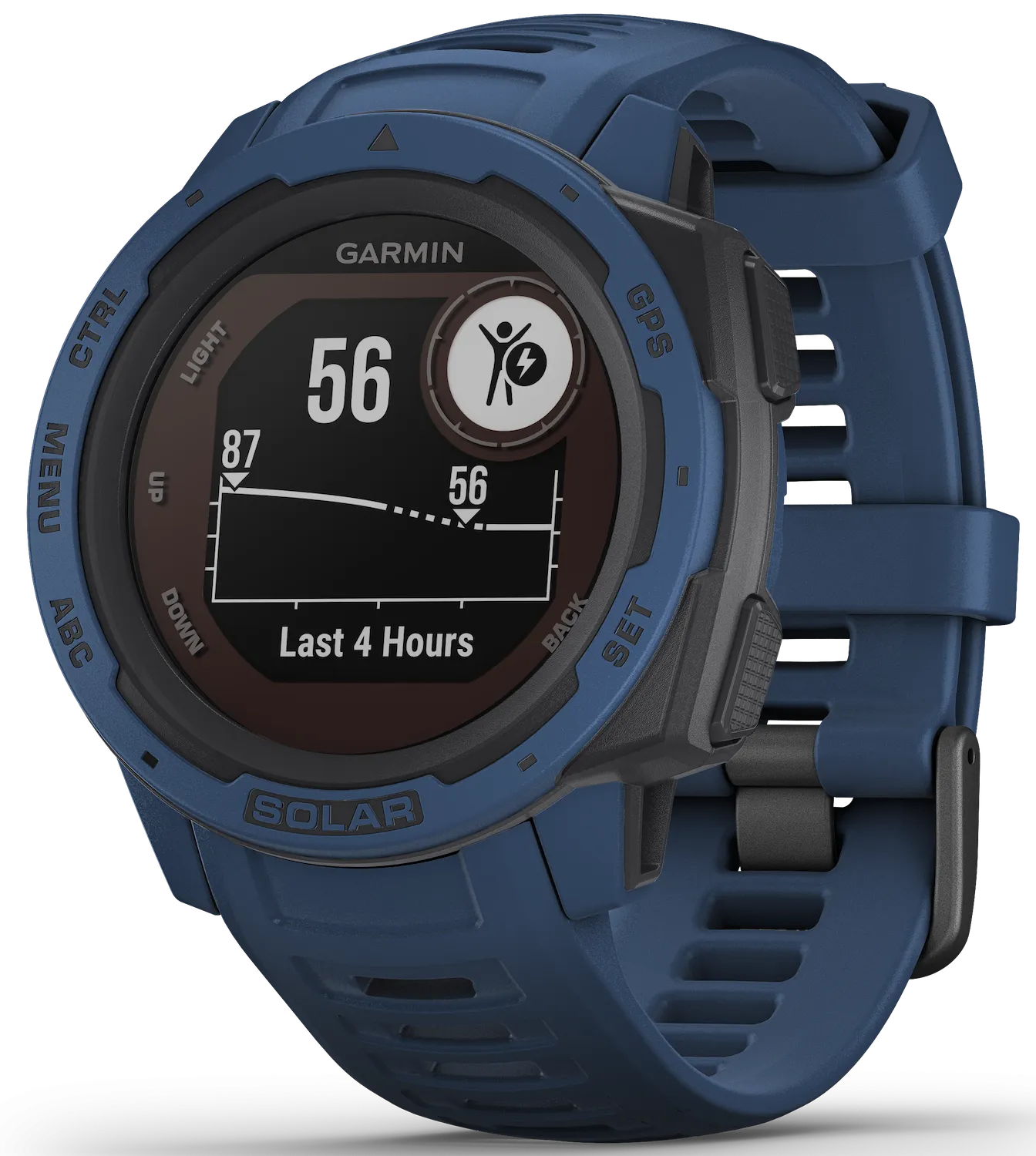 Garmin Watch Instinct Solar Tidal Blue