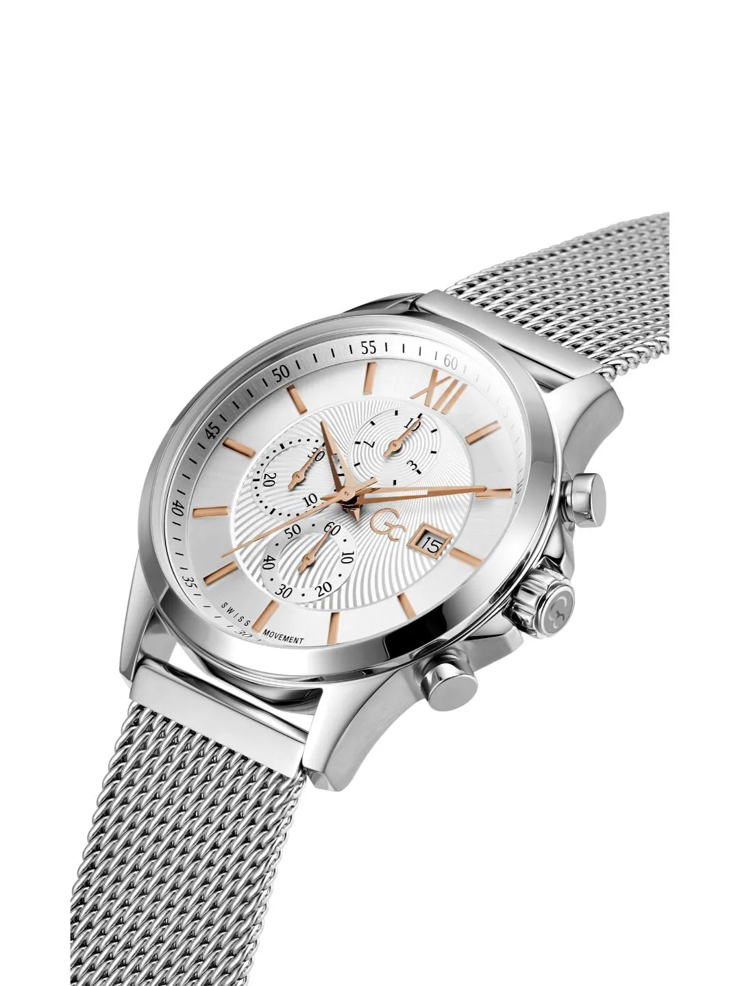 GC Men Silver Wrist Watch - Y27004G1MF