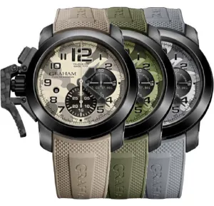 GRHM Watch Chronofighter Oversize Black Arrow Set Of 3 Celcius