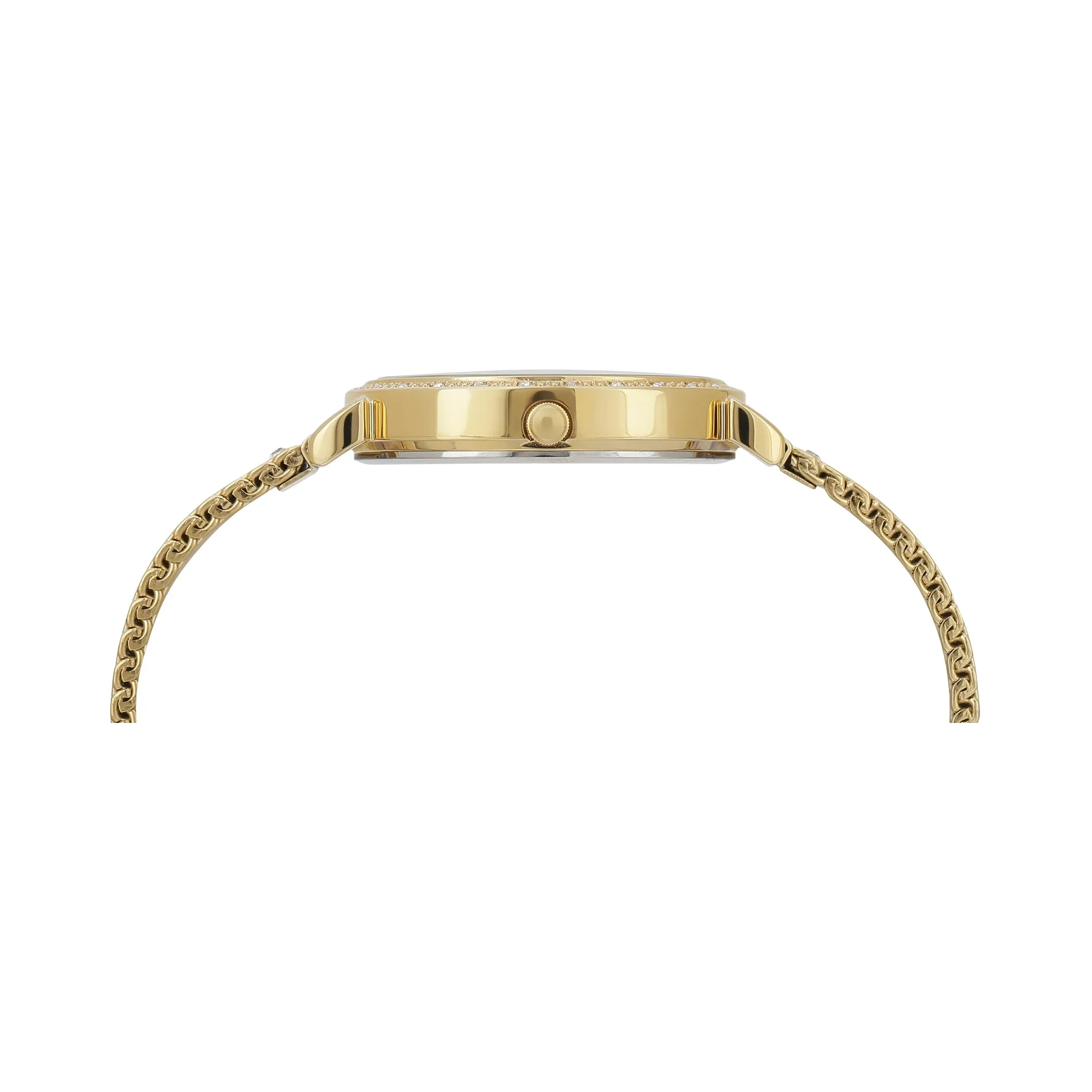 Guess Champagne Dial Women Watch - U1289L2M