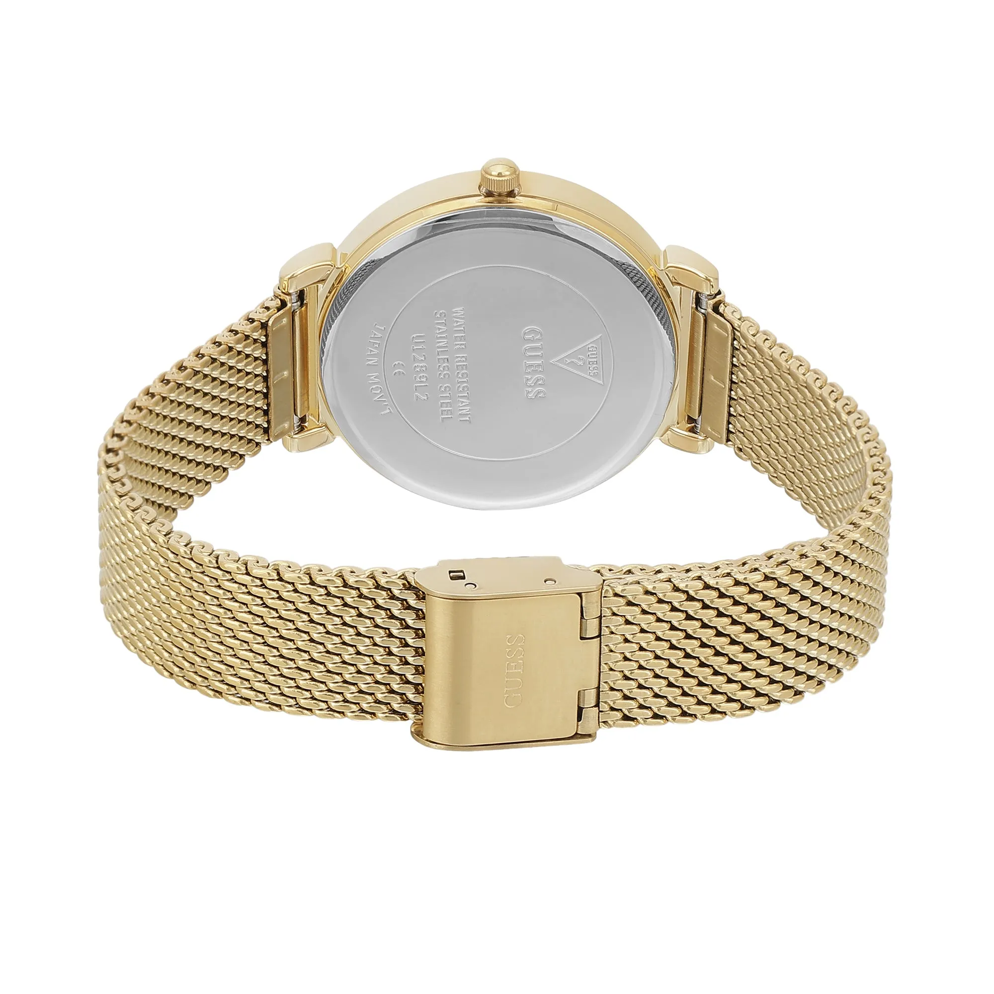 Guess Champagne Dial Women Watch - U1289L2M