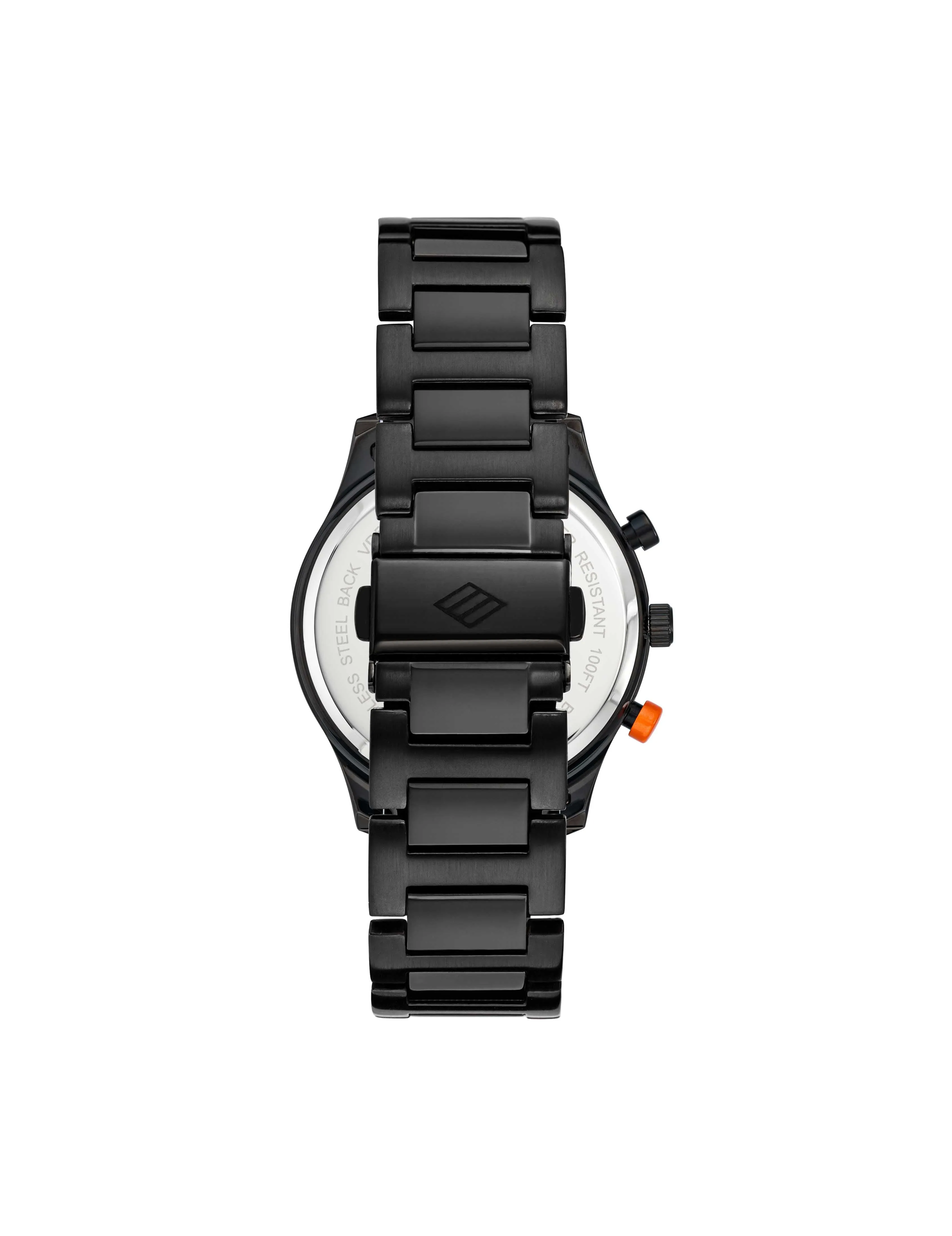 Gunmetal Multi-Function Bracelet Watch