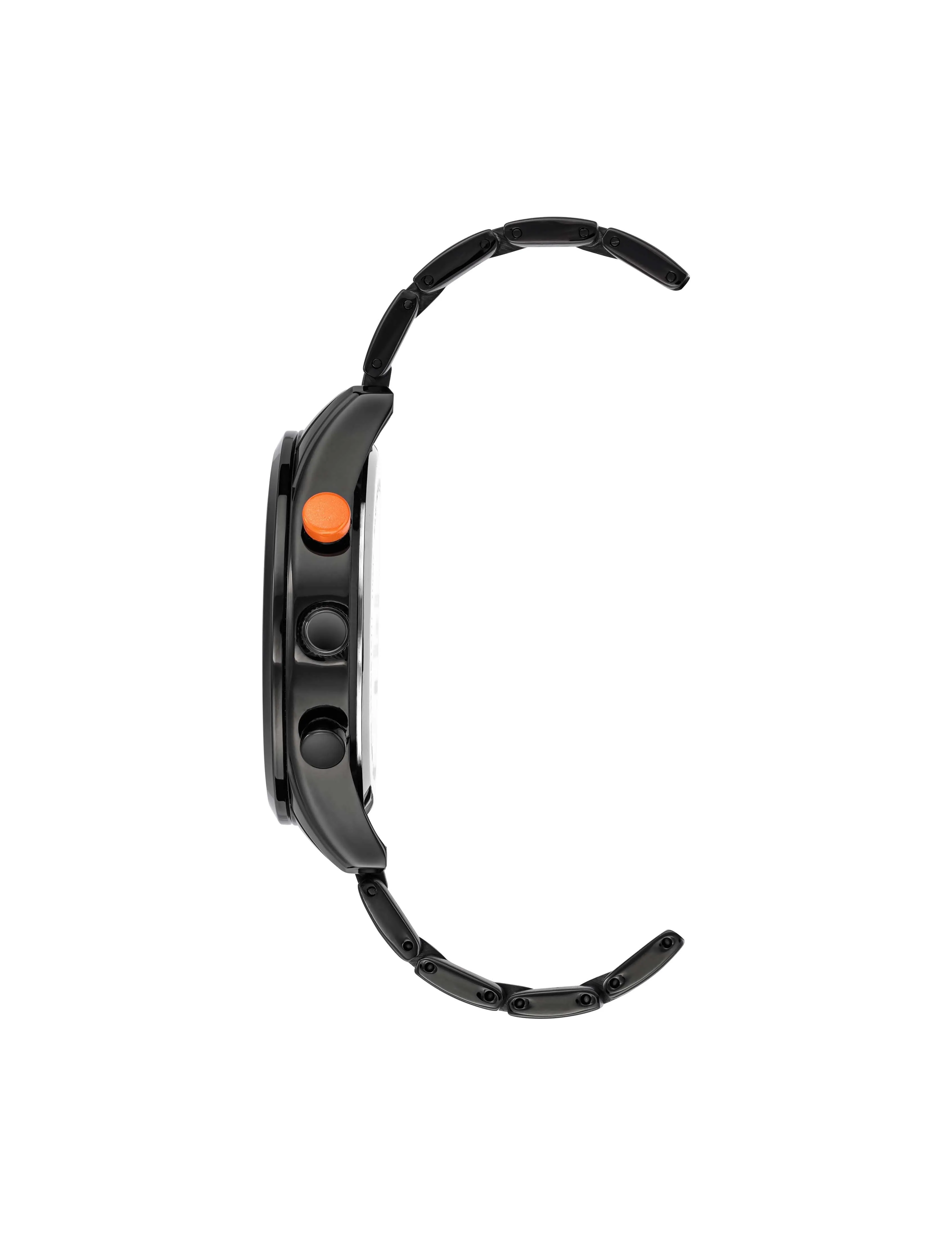 Gunmetal Multi-Function Bracelet Watch