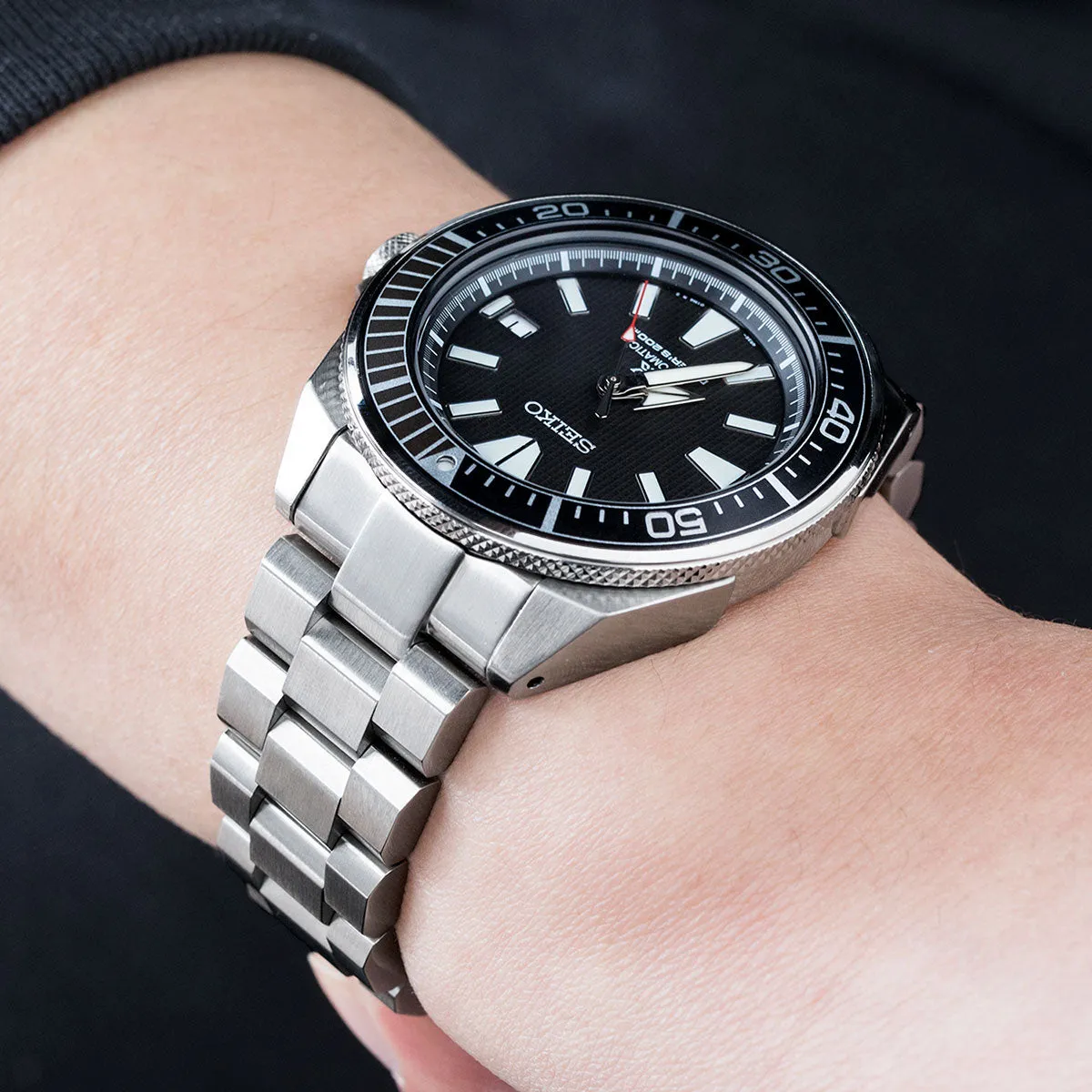 Hexad compatible with Seiko Samurai SRPB51, SUB Clasp B