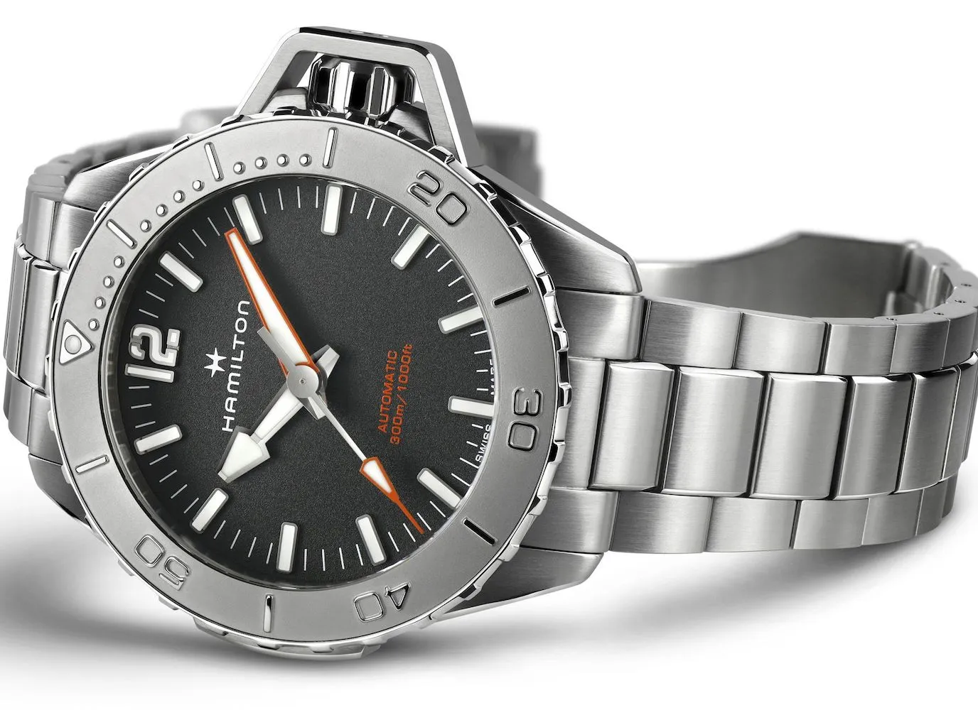 HML Watch Khaki Navy Frogman Auto D