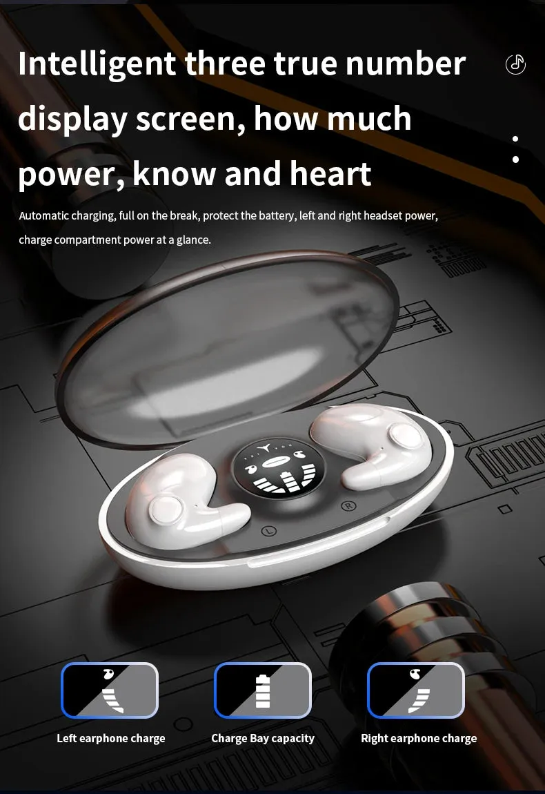 Invisible Sleep Wireless Earbuds - Bluetooth 5.3 Headset