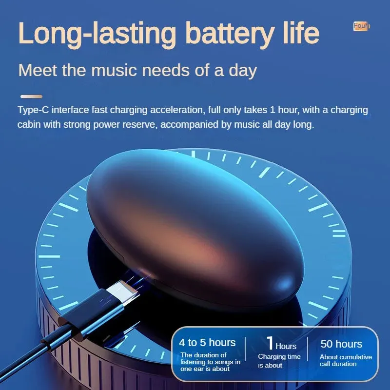 Invisible Sleep Wireless Earbuds - Bluetooth 5.3 Headset