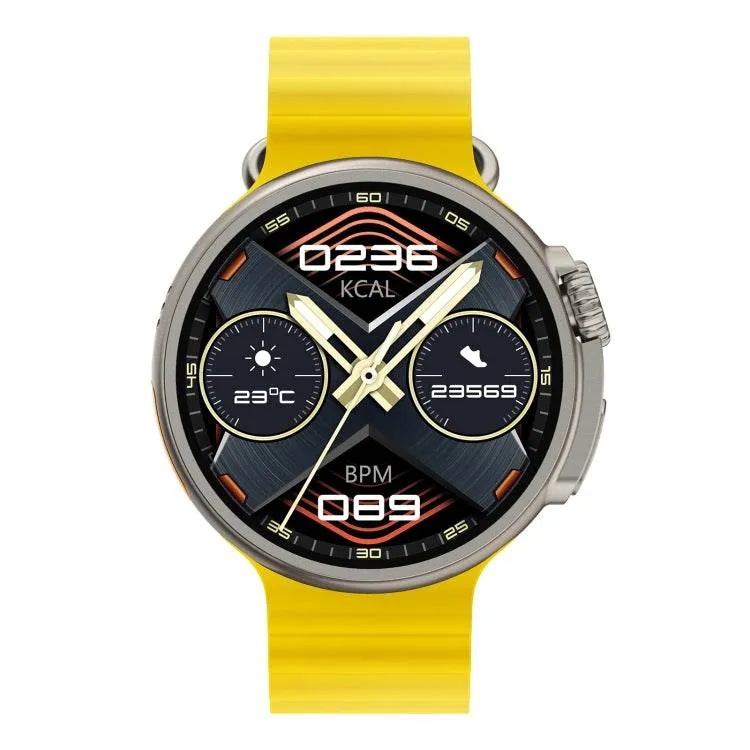 K9 Ultra Pro 1.39" Waterproof Smart Watch with Bluetooth Calling, NFC, and Health Monitoring Features