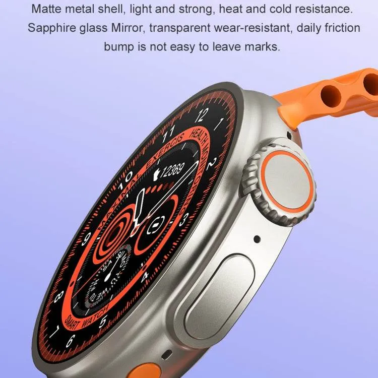 K9 Ultra Pro 1.39" Waterproof Smart Watch with Bluetooth Calling, NFC, and Health Monitoring Features