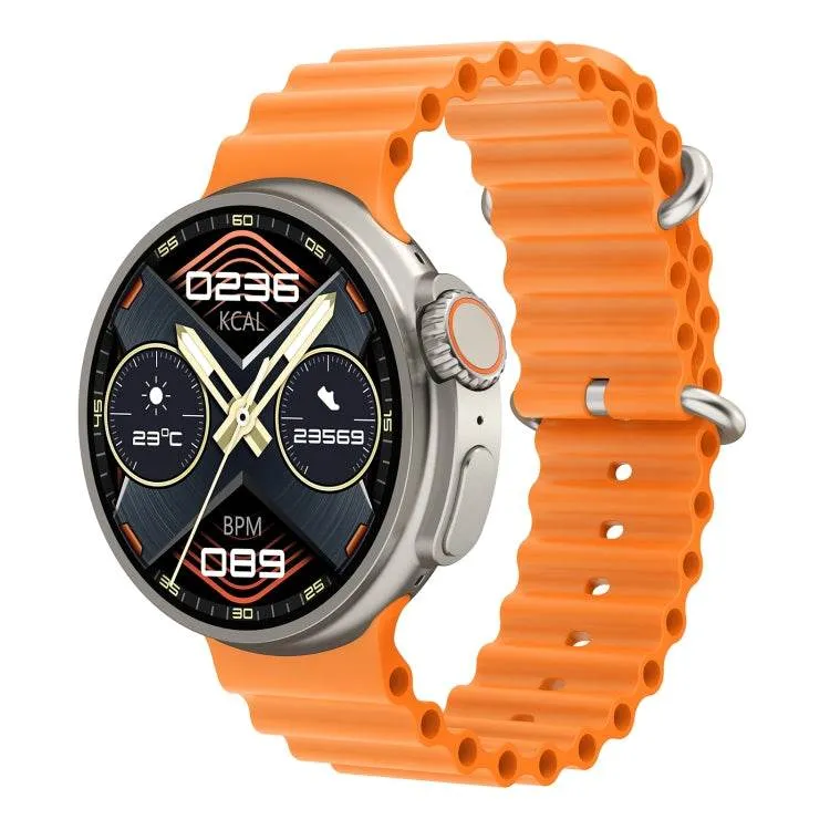 K9 Ultra Pro 1.39" Waterproof Smart Watch with Bluetooth Calling, NFC, and Health Monitoring Features