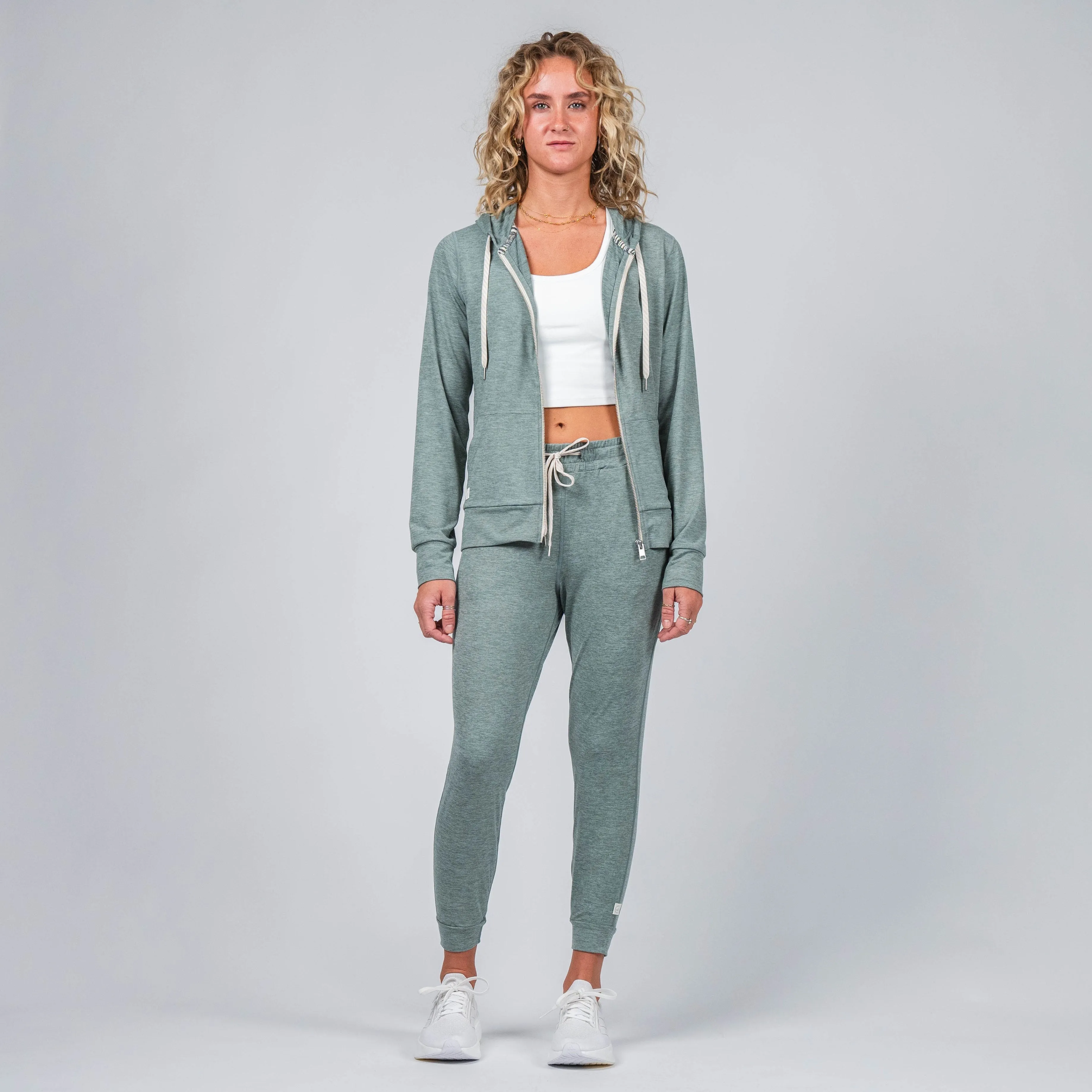 Kozie Zip-Hoodie - Agave