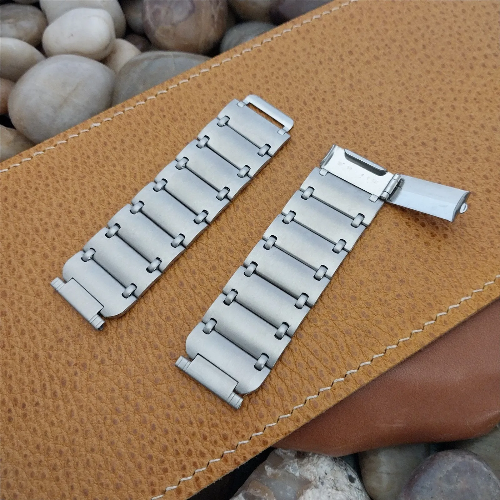 Kreisler Stelux 19mm 18mm Stainless Steel Unused 1960s-1970s Vintage Watch Band