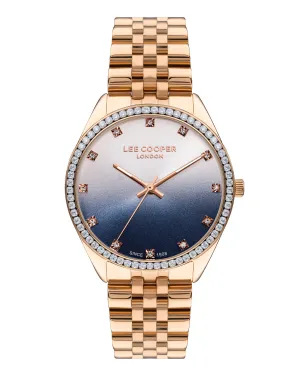 Lee Cooper - LC07831.490 - Women's Super Metal Rose Gold Watch