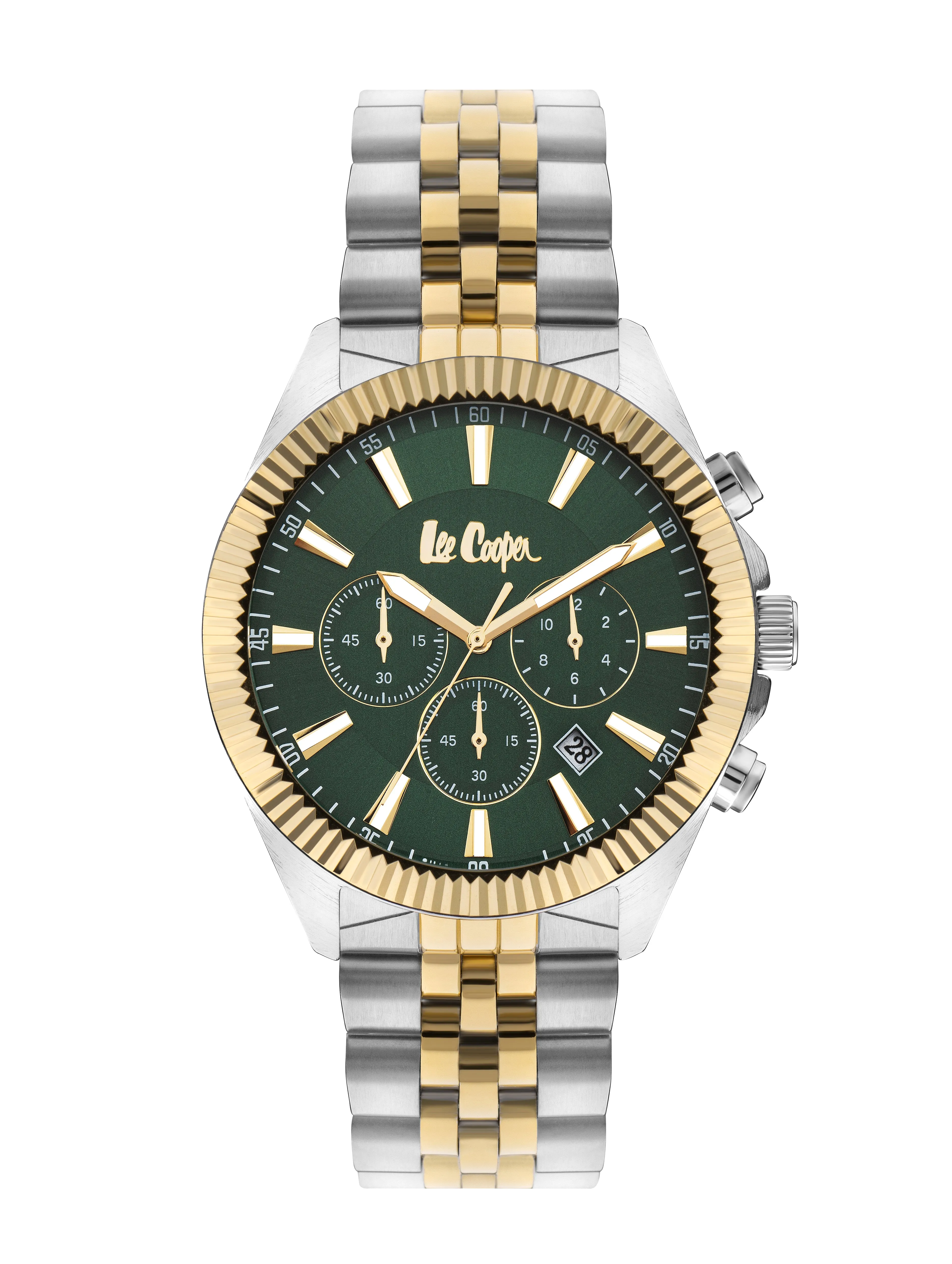 Lee Cooper - LC07838.270 - Gent Super Metal Silver/Gold Watch