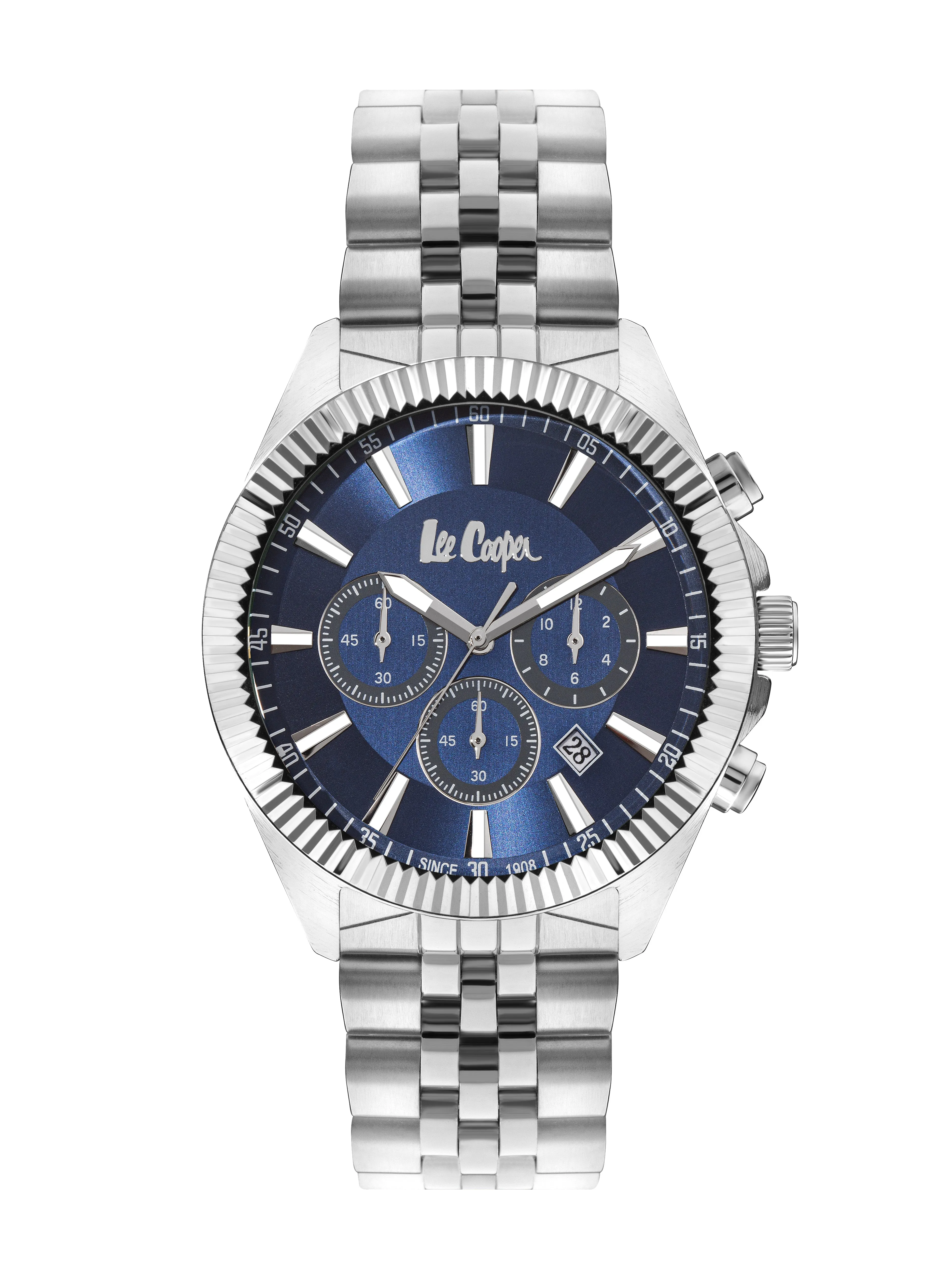 Lee Cooper - LC07838.390 - Gent Super Metal Silver Watch
