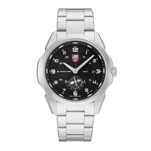 Luminox Men's Atacama Adventurer 1760 Series Stainless Steel Bracelet Black Analog Dial Quartz Watch - XL.1762