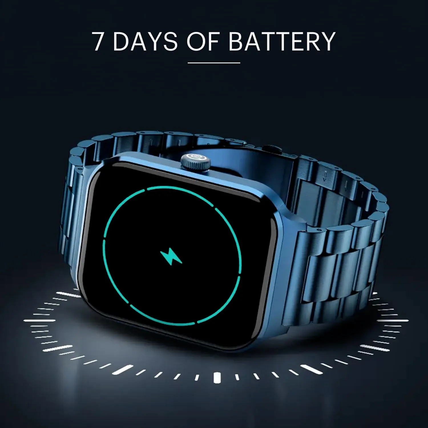 Noise Canvas Smart Watch with 1.96" Vivid Display, Functional Crown, BT Calling, 150  Watch Faces, AI Voice Assistant, Health Suiteᵀᴹ, 100  Sports Modes, IP67, Upto 7 Days Battery (Elite Silver)