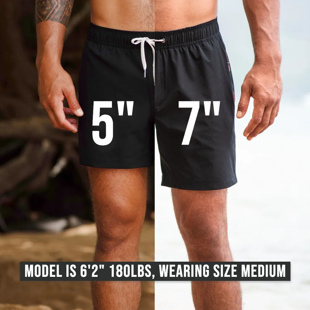 Nomad 3.0 Short (Hybrid) - Sage 5" & 7" - Linerless