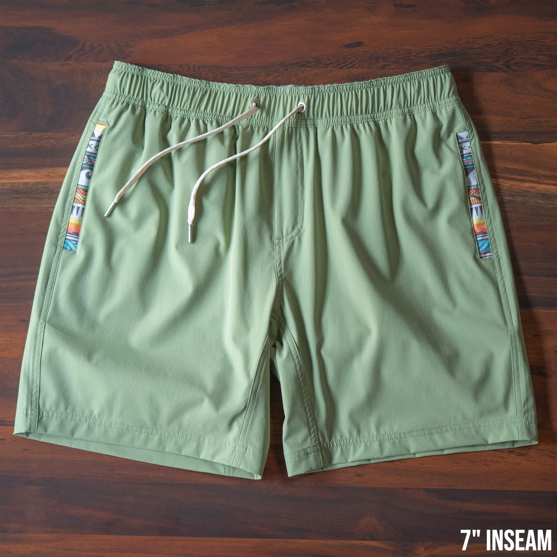 Nomad 3.0 Short (Hybrid) - Sage 5" & 7"