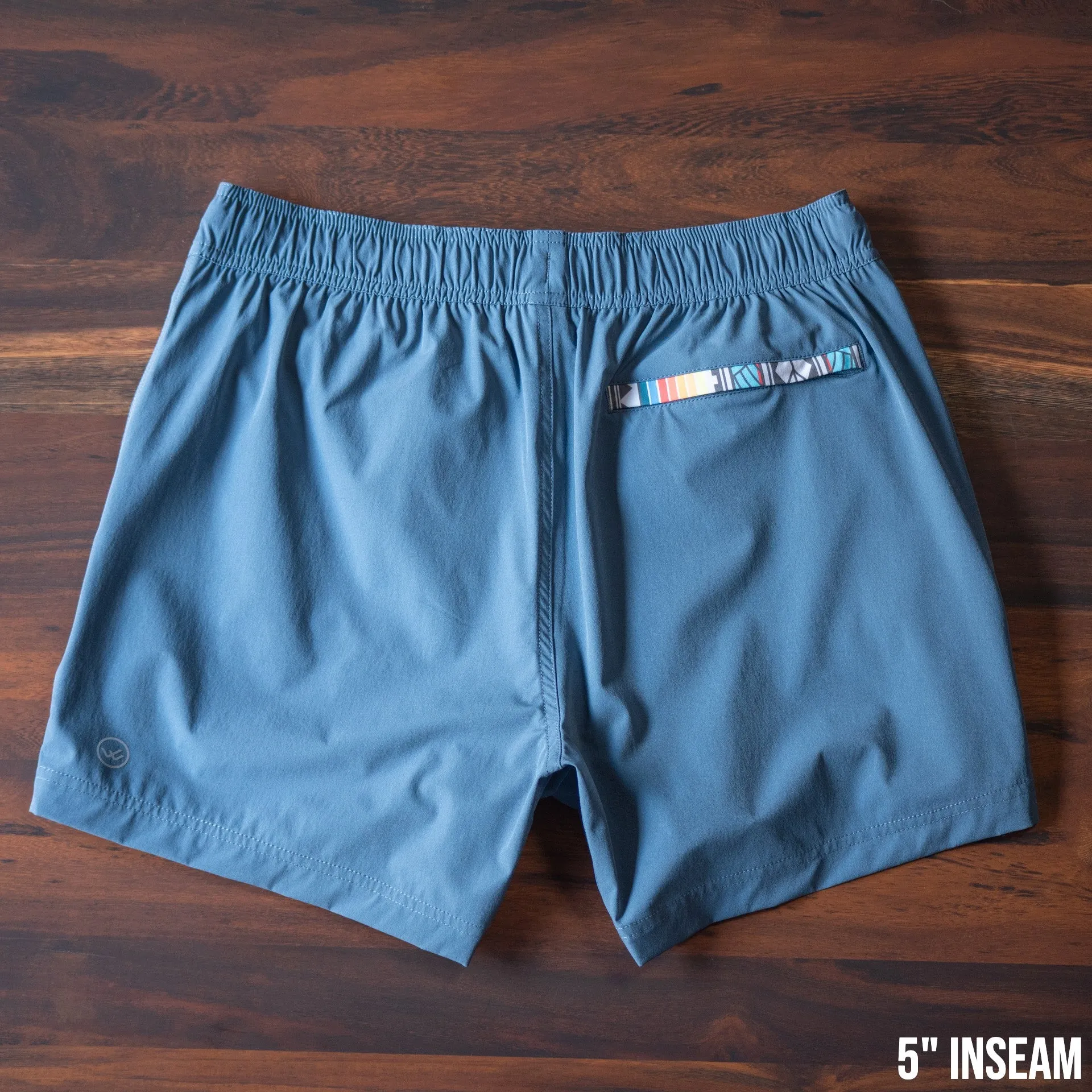 Nomad 3.0 Short (Hybrid) - Slate Blue 5" & 7"