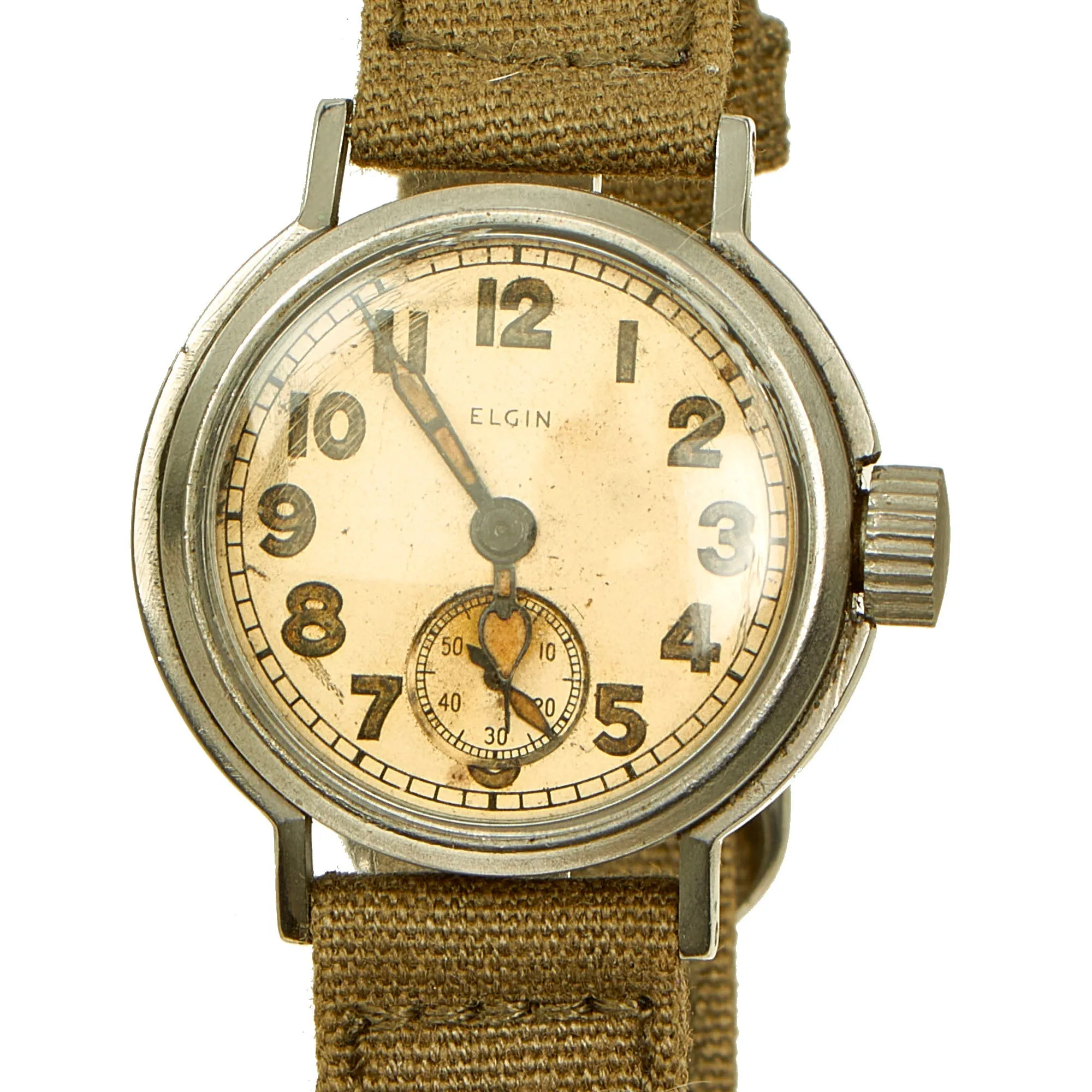 Original U.S. WWII Ordnance Department Wrist Watch by Elgin