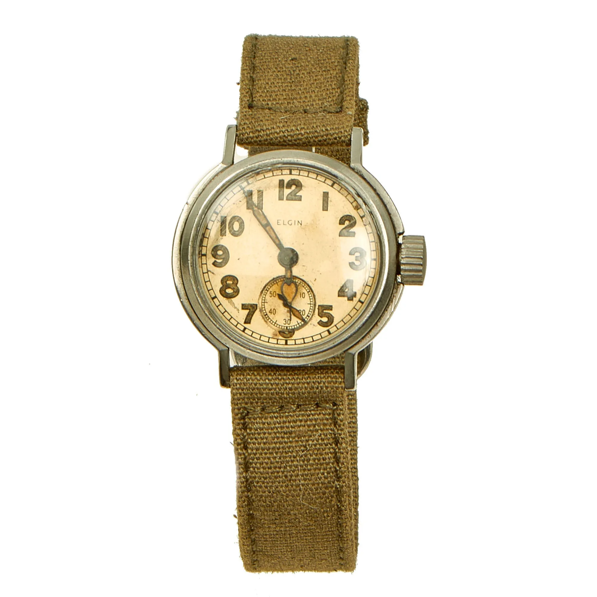 Original U.S. WWII Ordnance Department Wrist Watch by Elgin